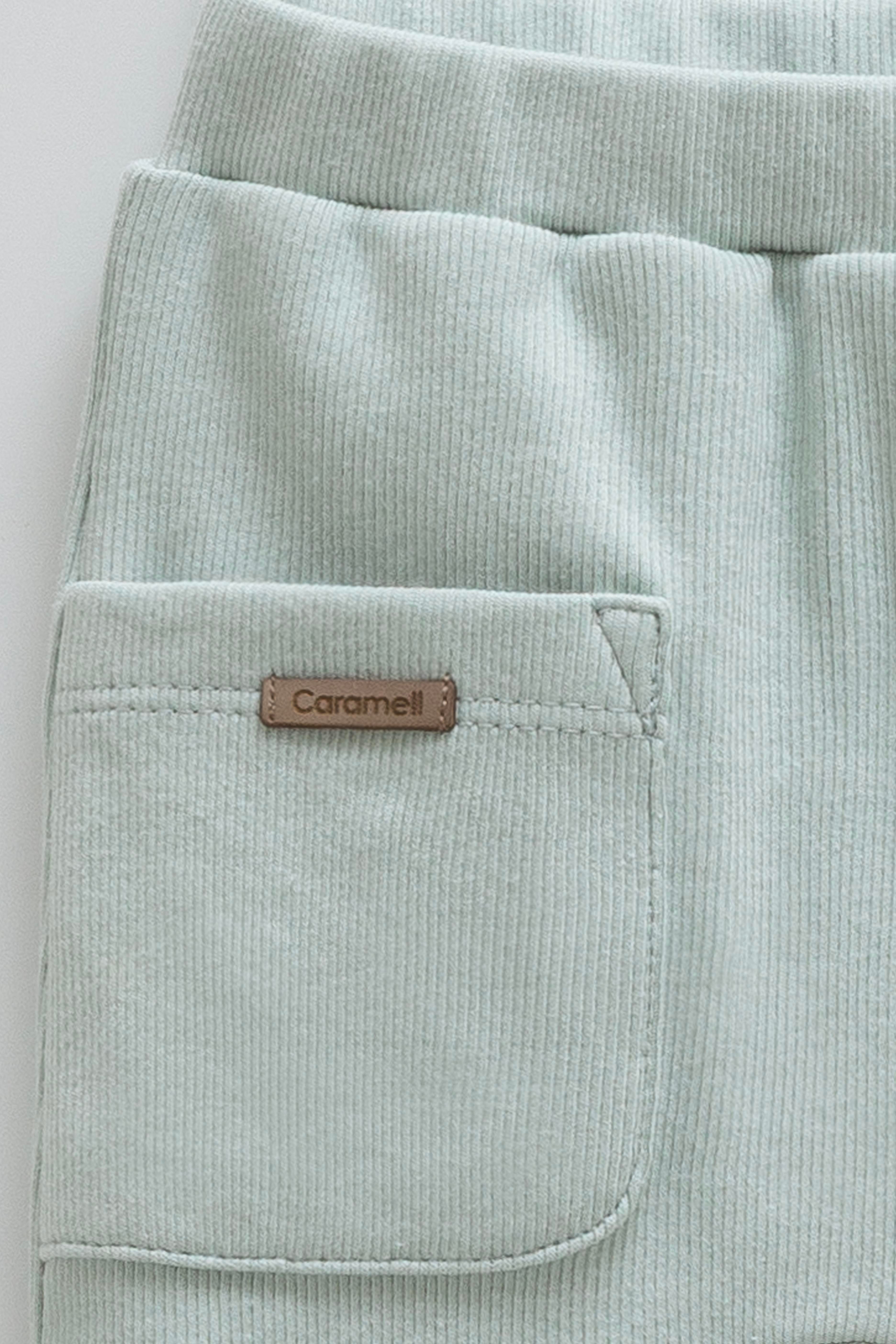 Çıtçıtlı Badi, Tek AltPalermo Likralı Cepli 2li Alt Unisex Pantolon Yeşil