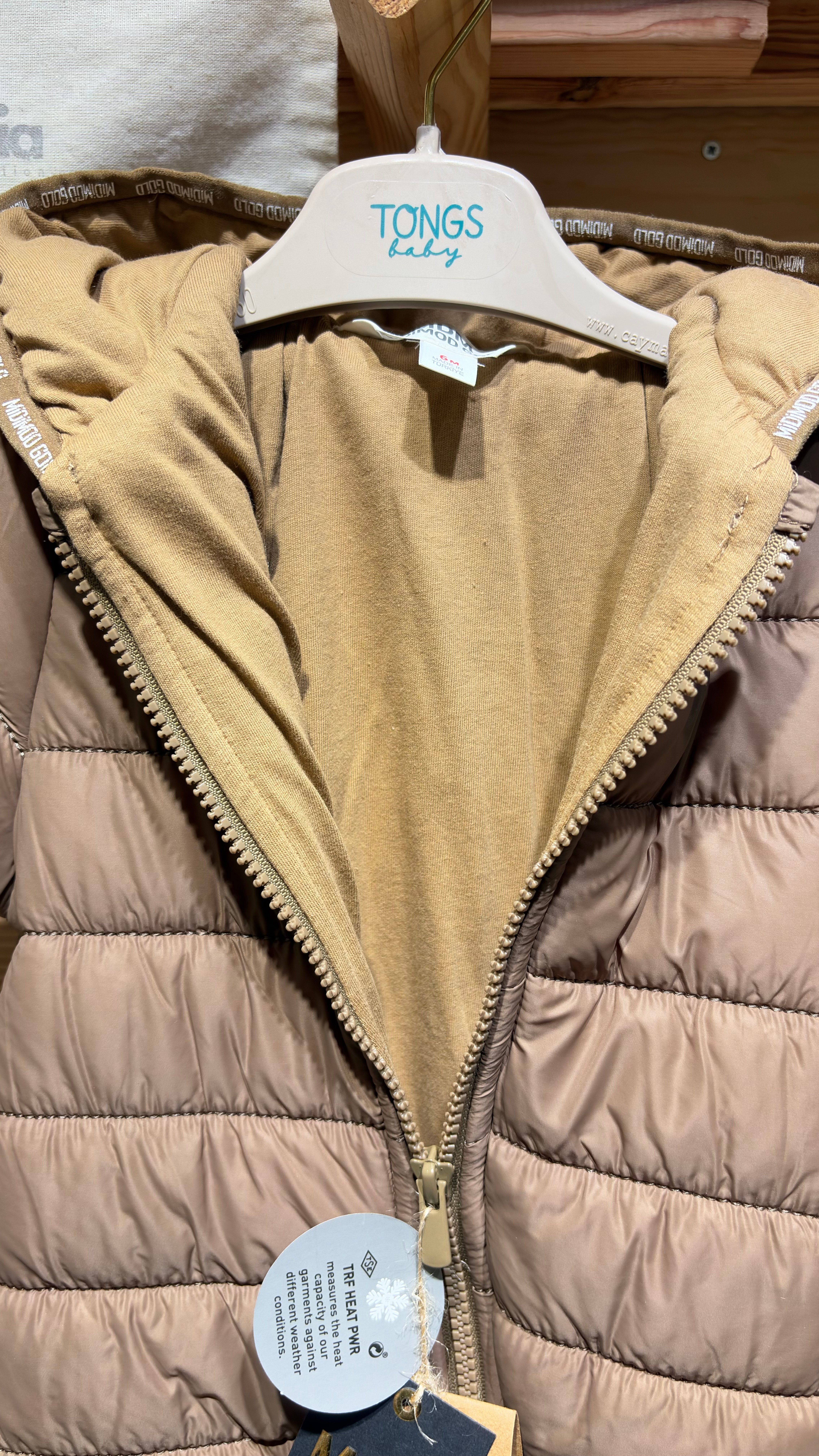 Erkek Bebek TakımlarıUnisex Bebek Kozmonot Tulum Kahve