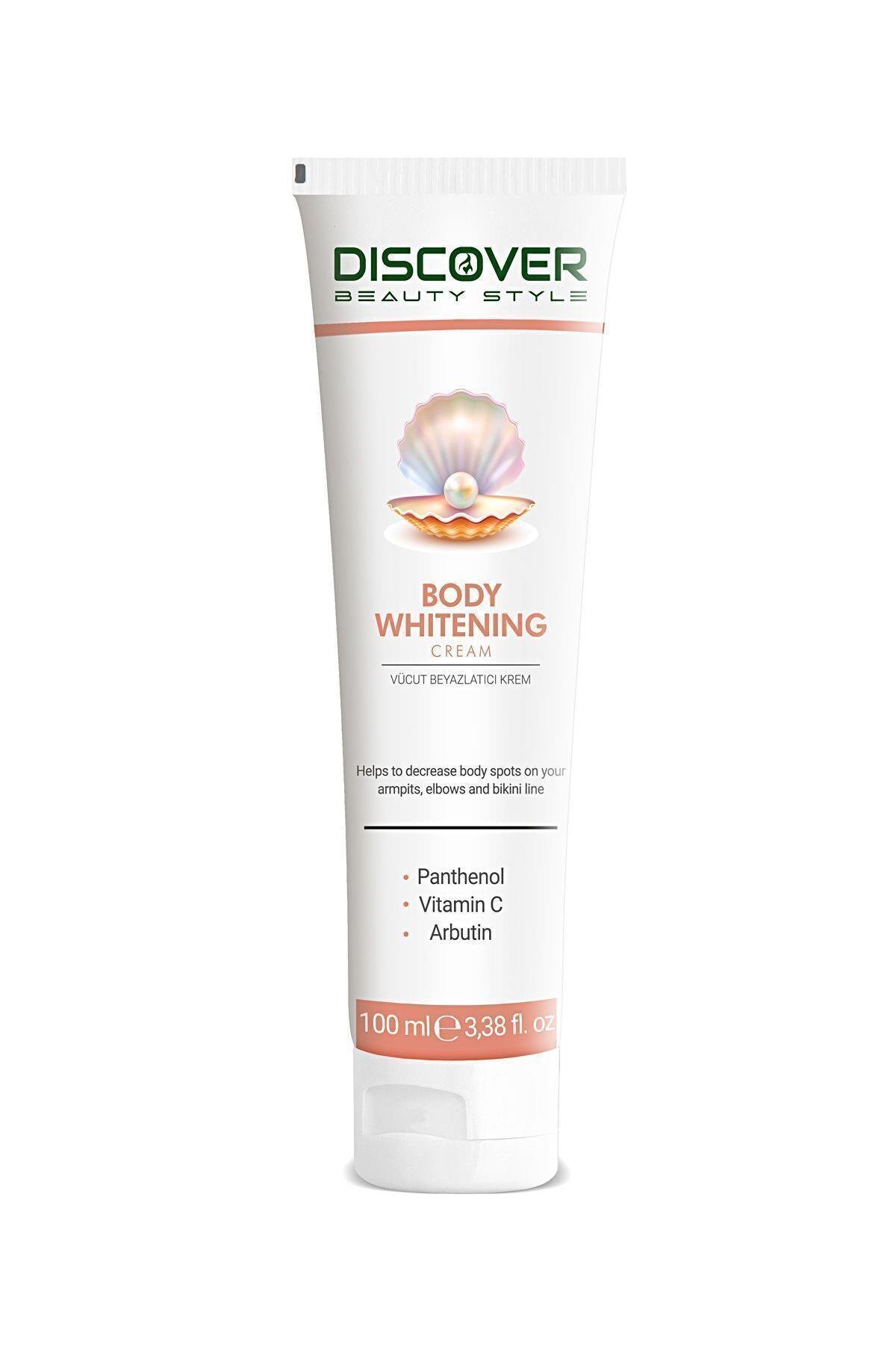 Beyazlatıcı Leke Karsıtı Aydınlatıcı Vücut Kremi Spf Koruma Nemlendiricili Arbutin C Vitamini 100ml