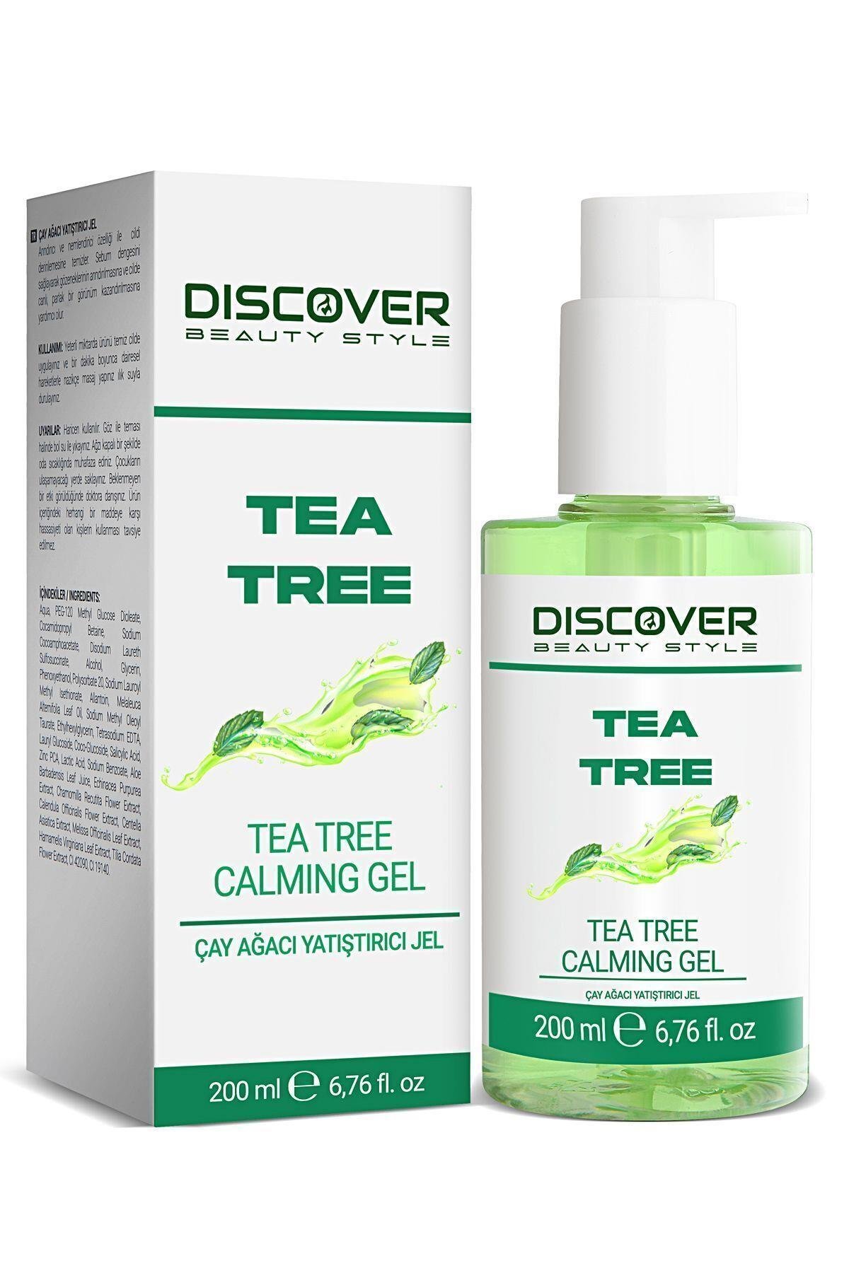 Çay Ağacı Nemlendirici Ve Yatıştırıcı Yağlanma Karşıtı Yüz Temizleme Jeli 200 ml