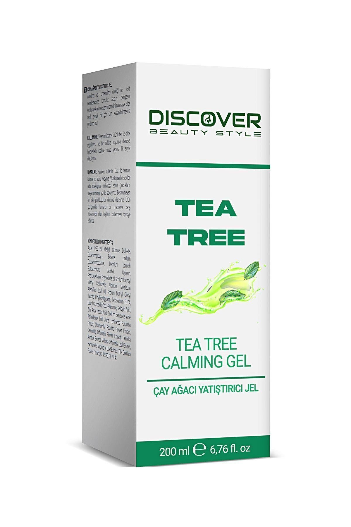 Çay Ağacı Nemlendirici Ve Yatıştırıcı Yağlanma Karşıtı Yüz Temizleme Jeli 200 ml