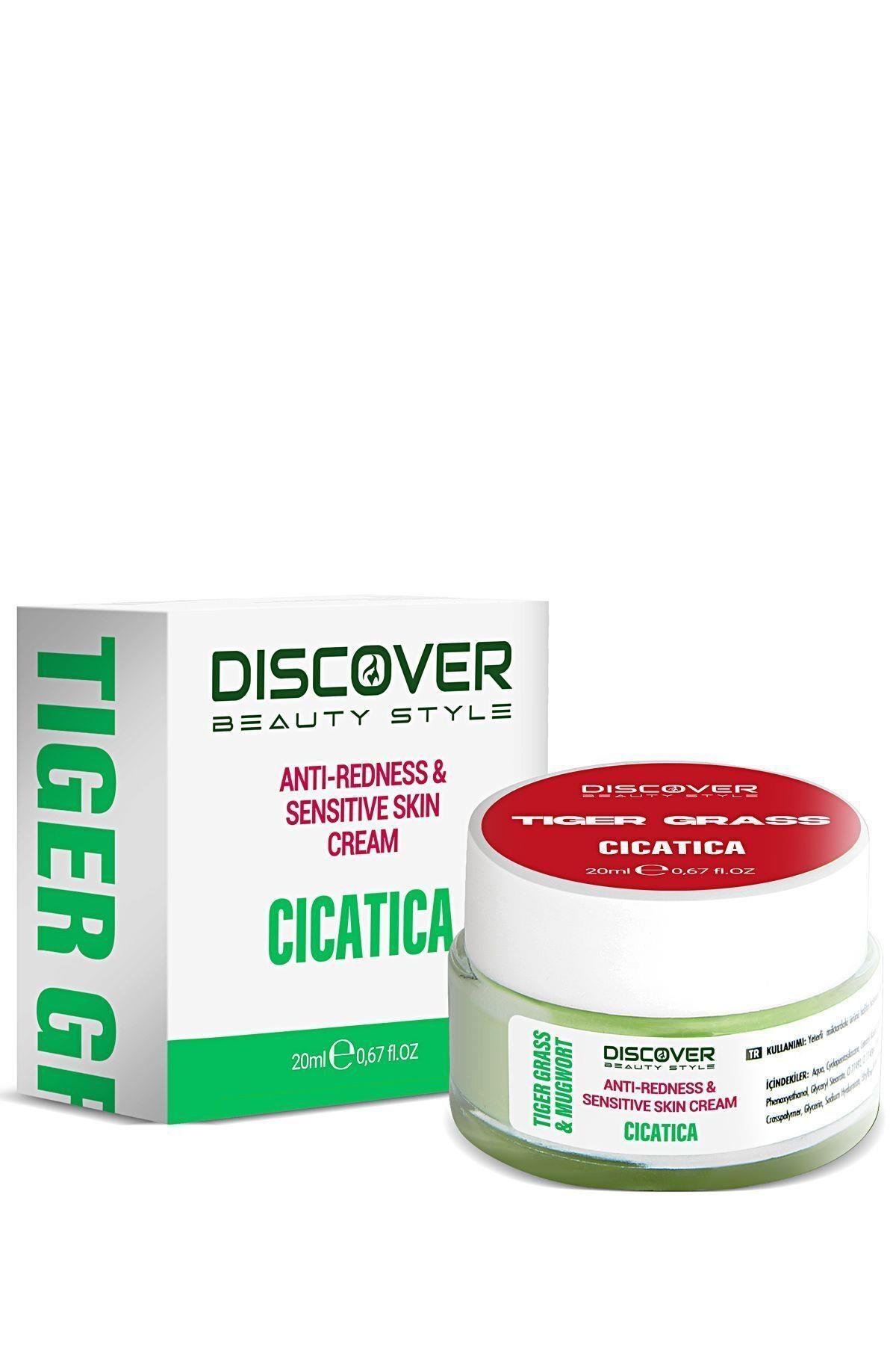 Cica Krem Tiger Grass & Kızaran Ve Hassas Ciltler Için 20 ml