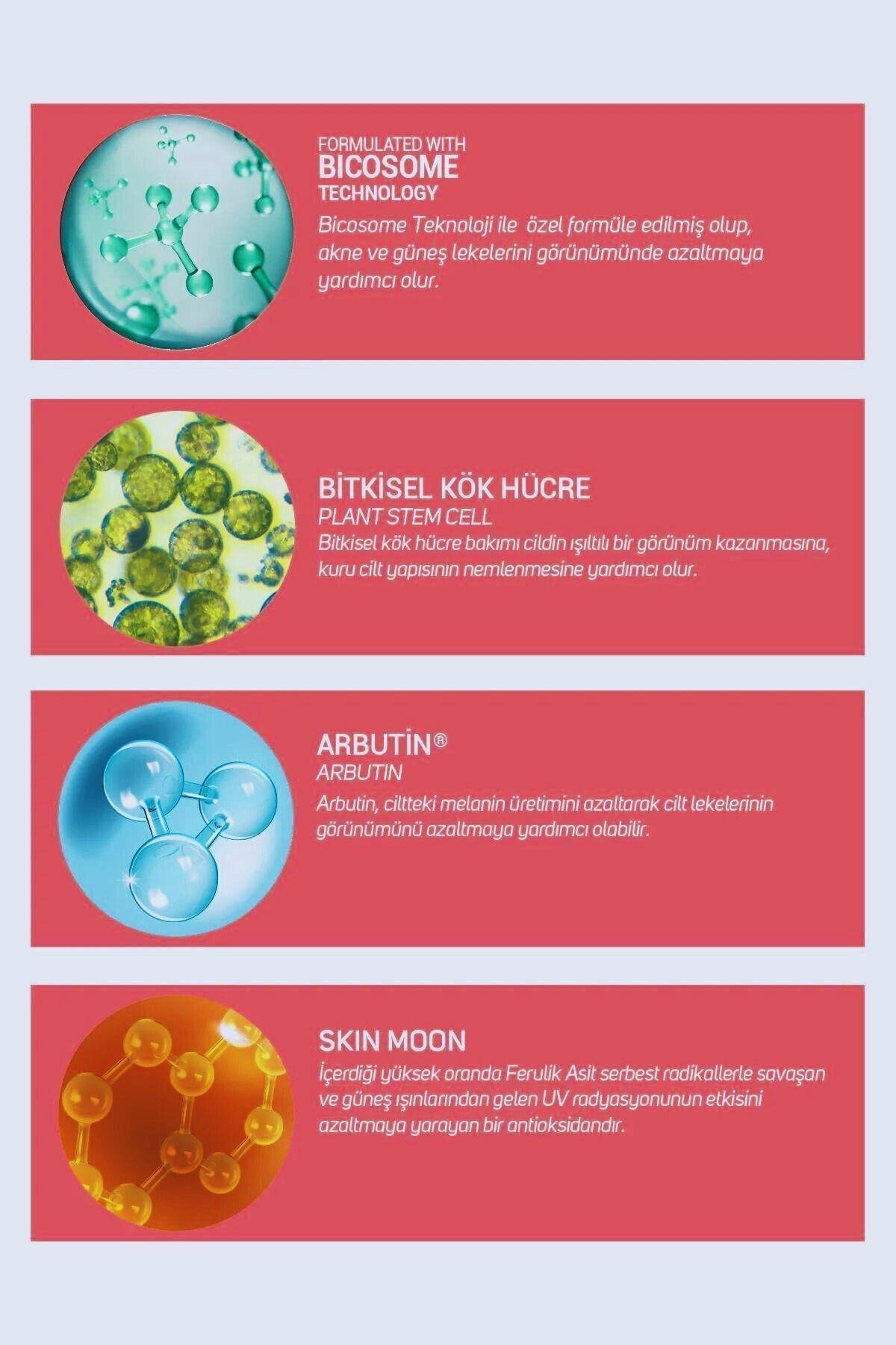 Cilt Tonu Esitleyici,leke Karşıtı & Koyu Leke Görünümünü Azaltıcı Retinol,arbutin & C Vitamini Krem