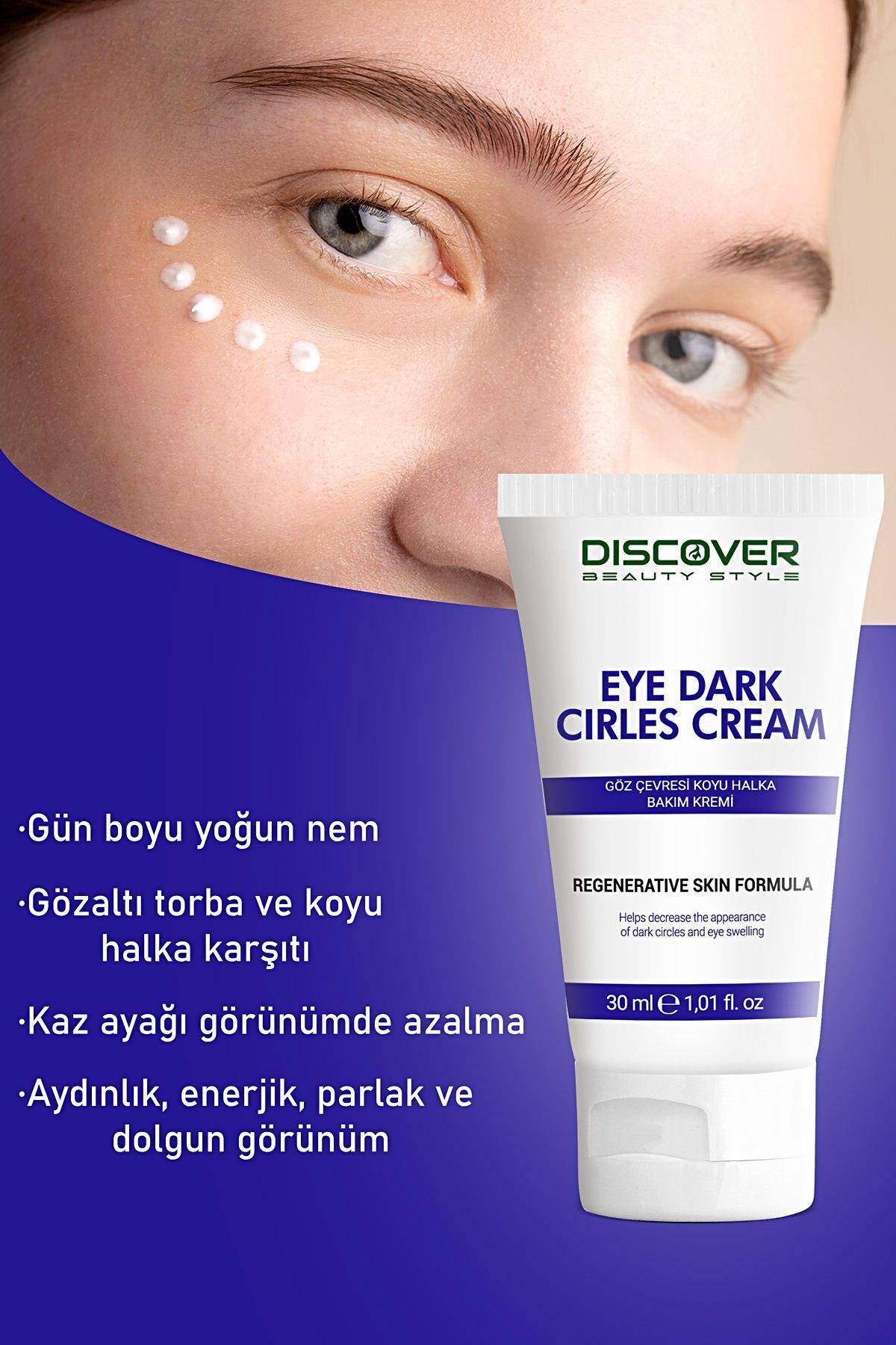 Göz Çevresi Aydınlatıcı Kırışıklık Ve Torbalanma & Koyu Halka Karşıtı Göz Kremi 30 ml