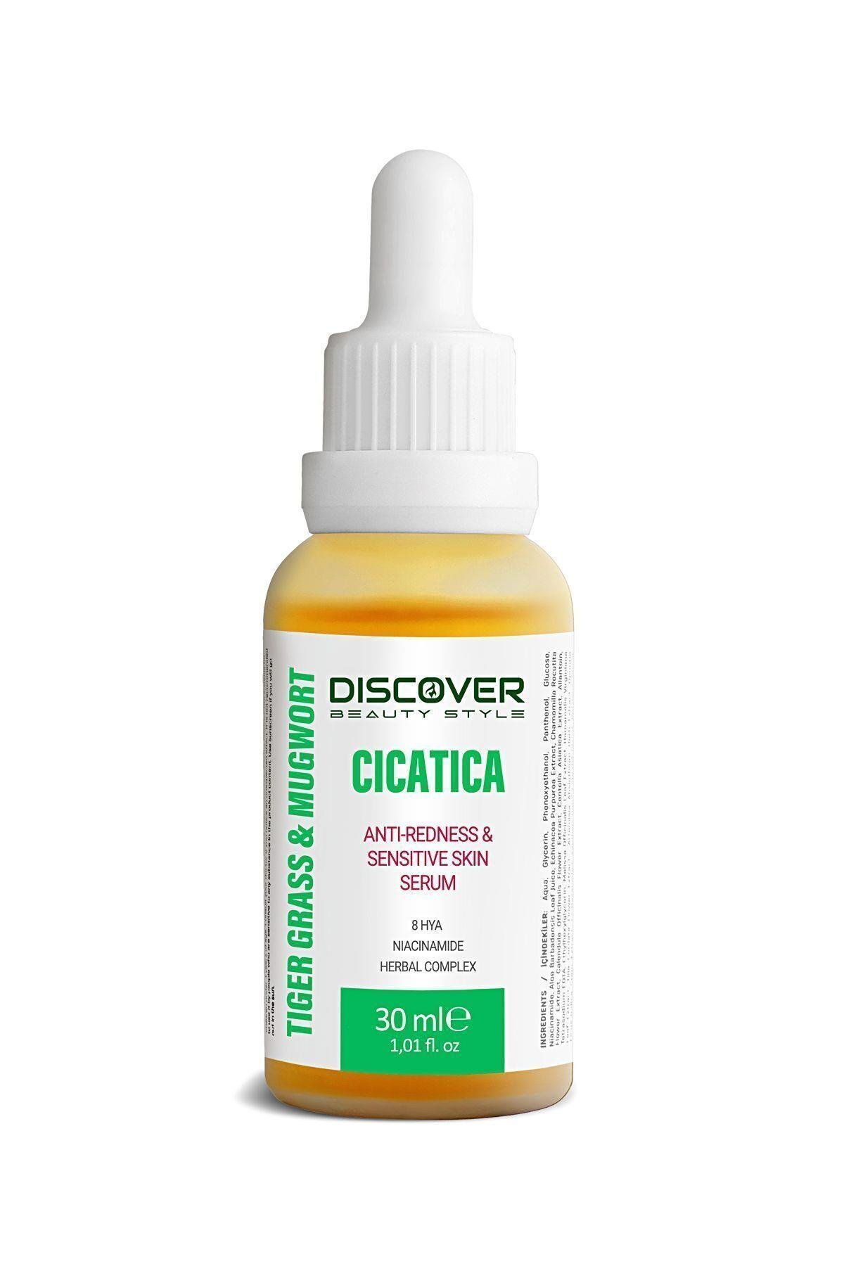 Hassas Ciltler Için Kızarıklık Karşıtı Bariyer Onarıcı Niacinamide Hyaluronik Asit Cica Serum 30 ml