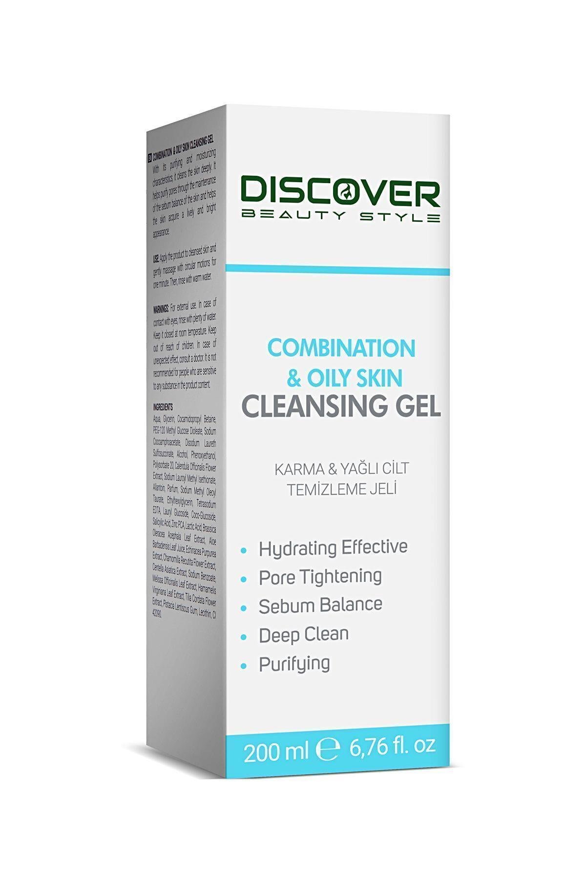 Karma Ve Yağlı Ciltler Için Gözenek Sıkılaştırıcı Salisilik Asit Yüz Temizleme Jeli 200 ml