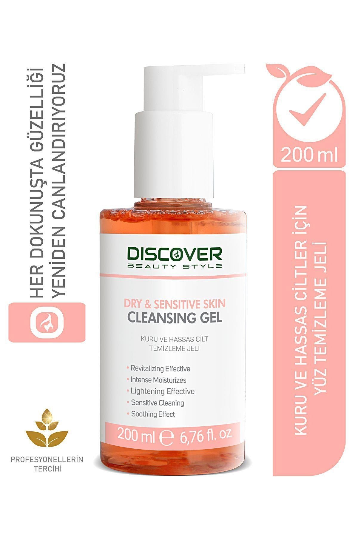 Kuru Ve Hassas Ciltler Için Canlandırıcı Ve Nemlendiricili Arındırıcı Yüz Temizleme Jeli 200 ml