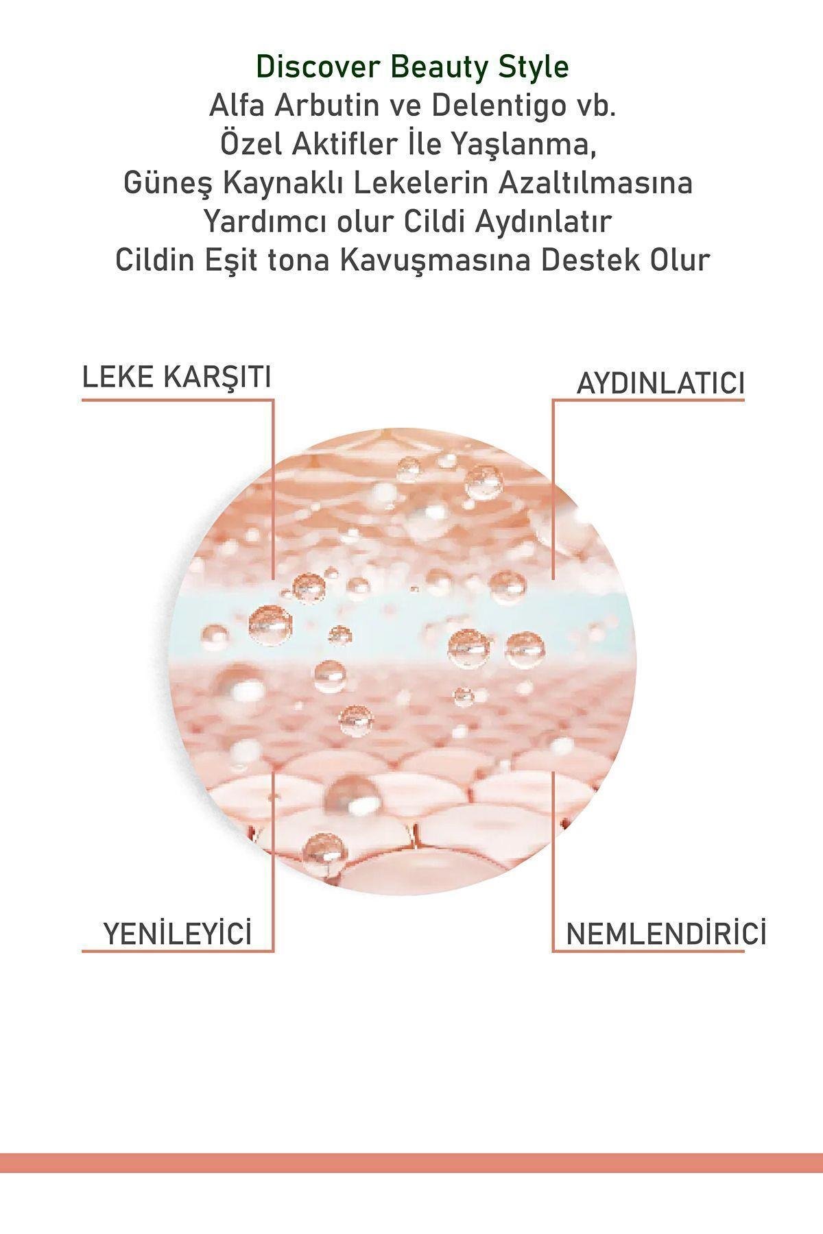 Leke Karşıtı Cilt Tonu Eşitleyici Ve Aydınlatıcı Arbutin Yüz Bakım Leke Serumu 30ml