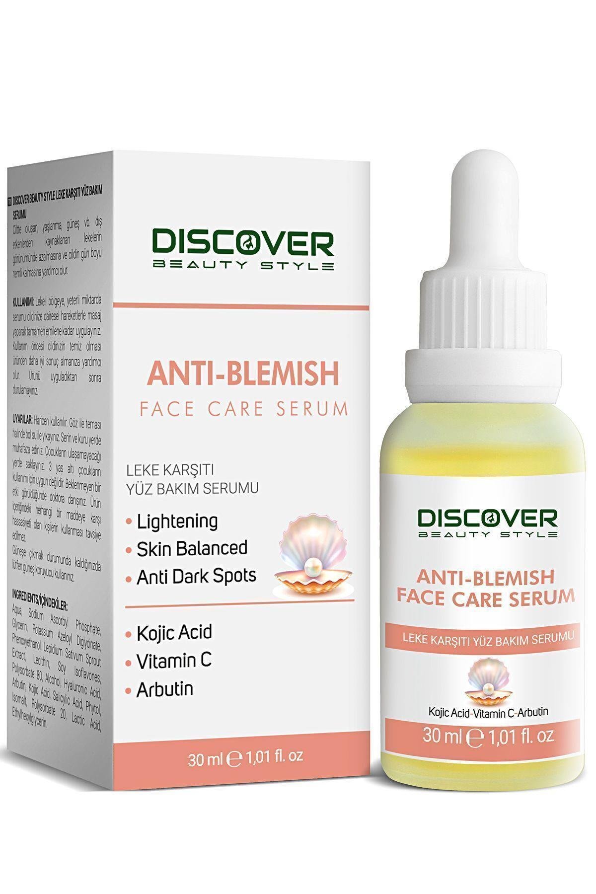 Leke Karşıtı Cilt Tonu Eşitleyici Ve Aydınlatıcı Arbutin Yüz Bakım Leke Serumu 30ml