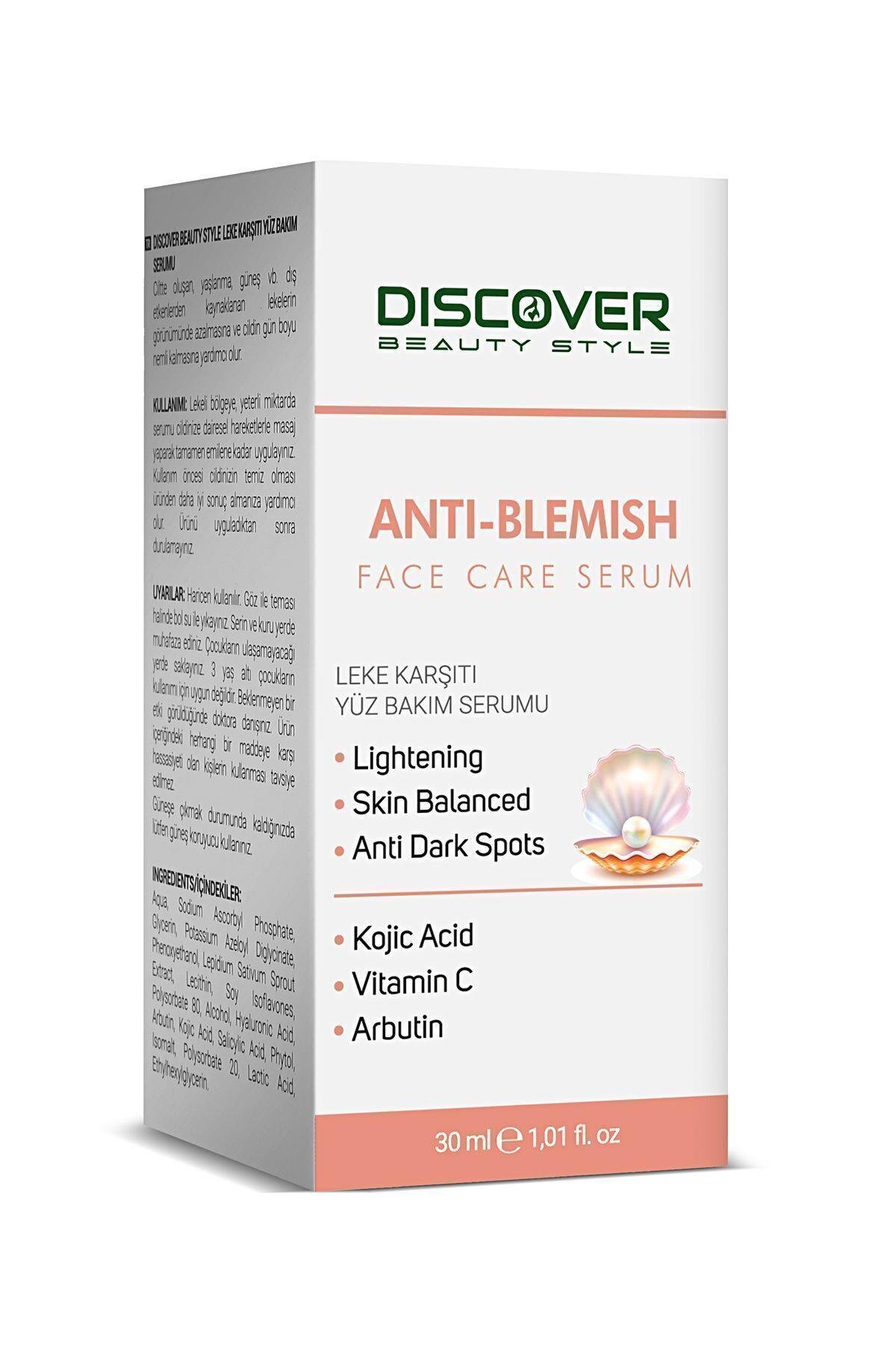 Leke Karşıtı Cilt Tonu Eşitleyici Ve Aydınlatıcı Arbutin Yüz Bakım Leke Serumu 30ml