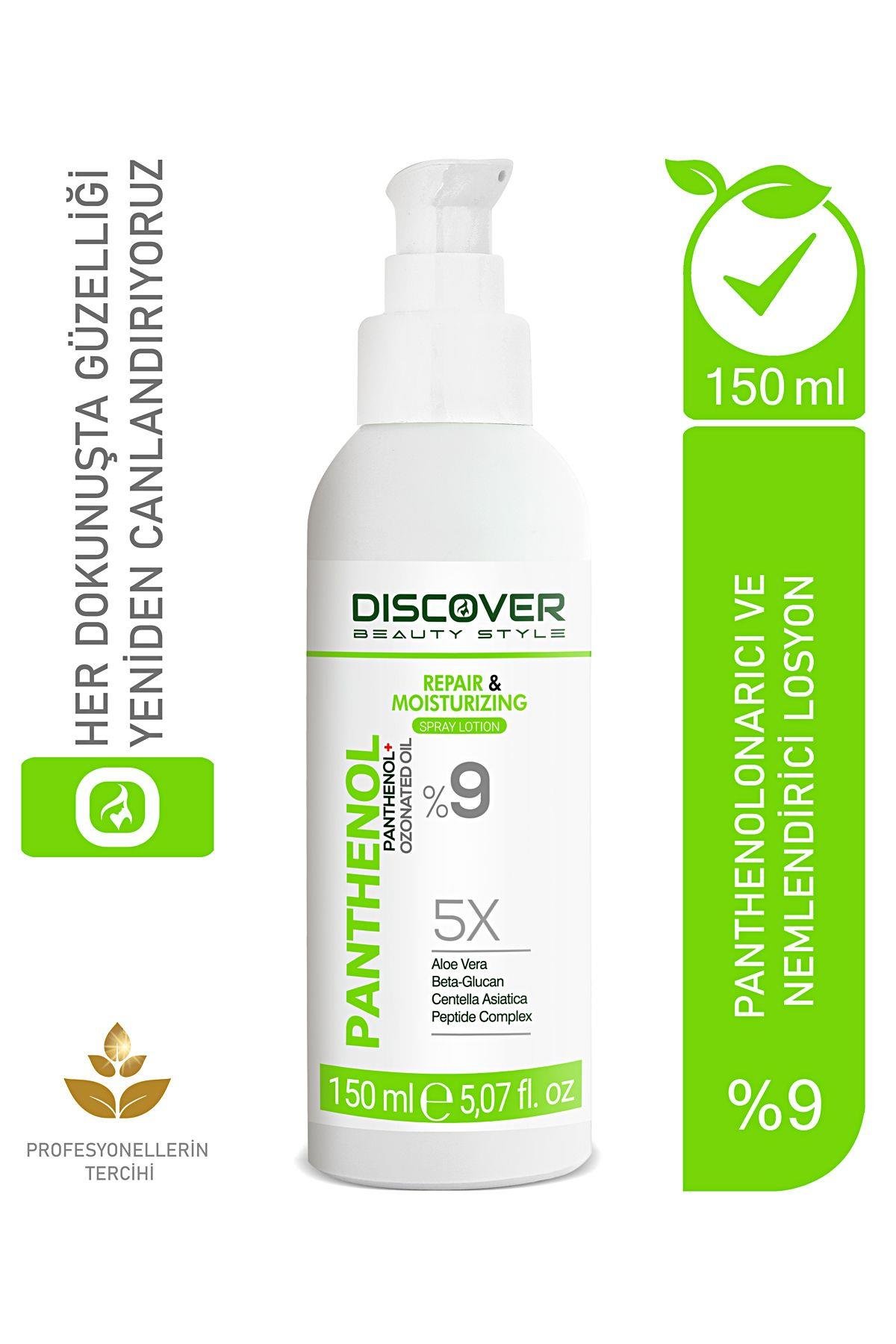 Panthenol Sprey Yüz & Vücut Nemlendirici Ve Onarıcı Krem Panthenol %9 - 150 ml