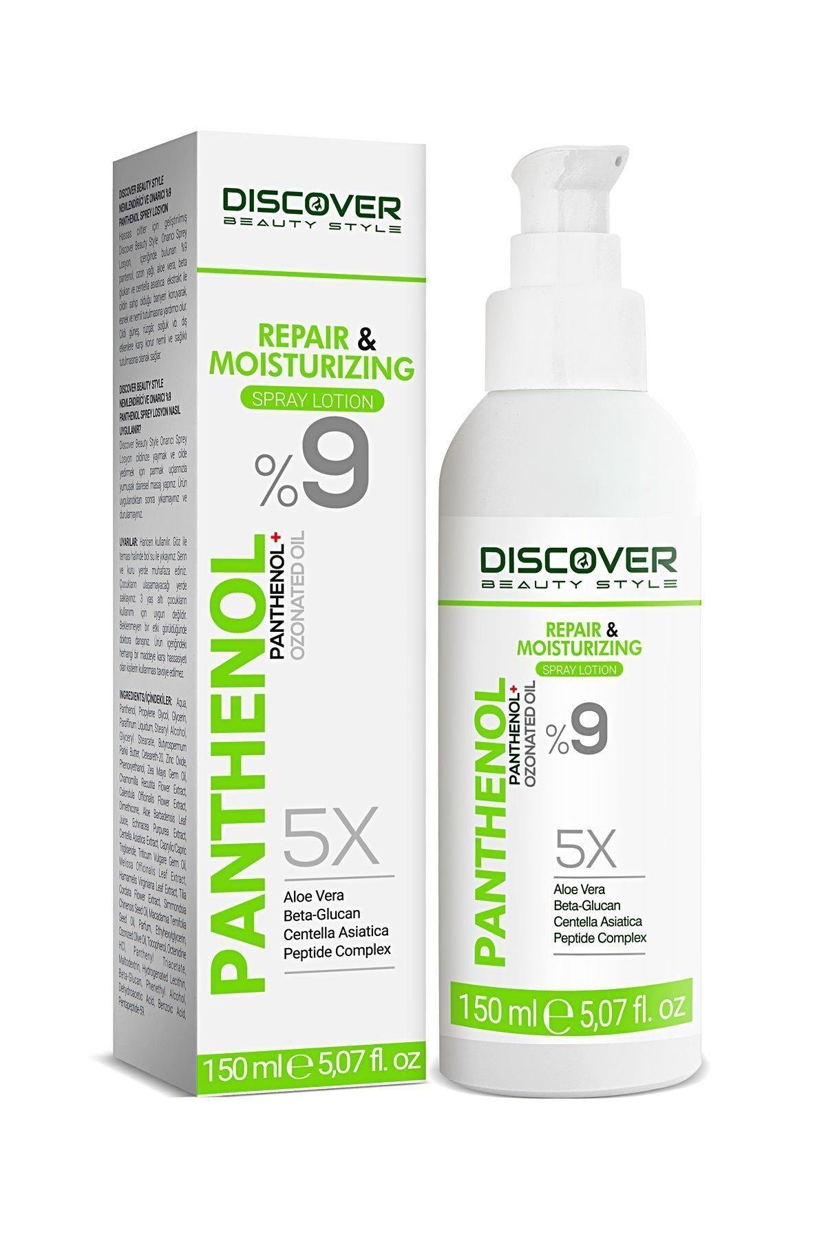 Panthenol Sprey Yüz & Vücut Nemlendirici Ve Onarıcı Krem Panthenol %9 - 150 ml