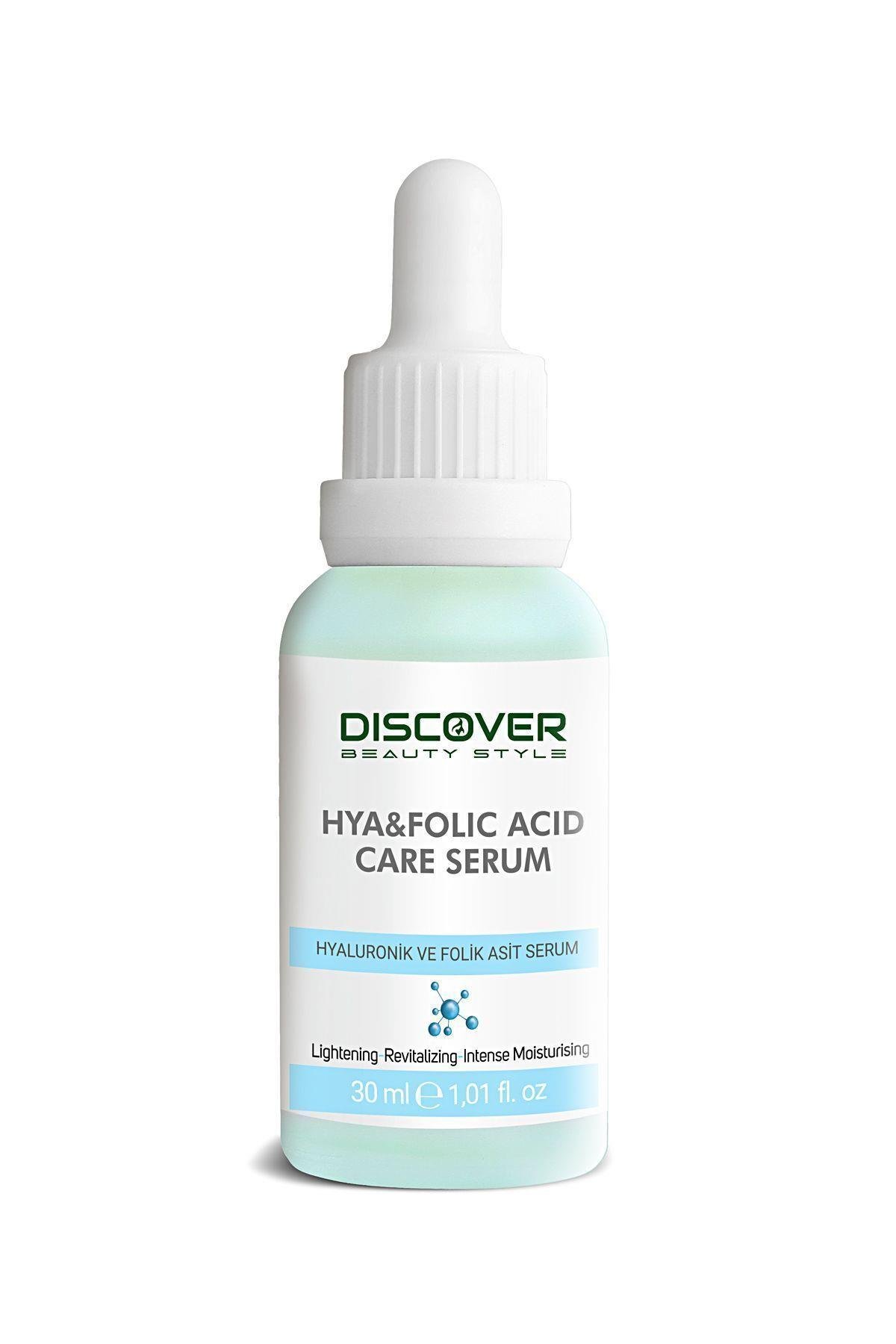 Yoğun Nemlendirme ve Dolgunlaştırıcı Etkili Yenileyici Hyaluronik ve Folik Asit Serum 30 ml