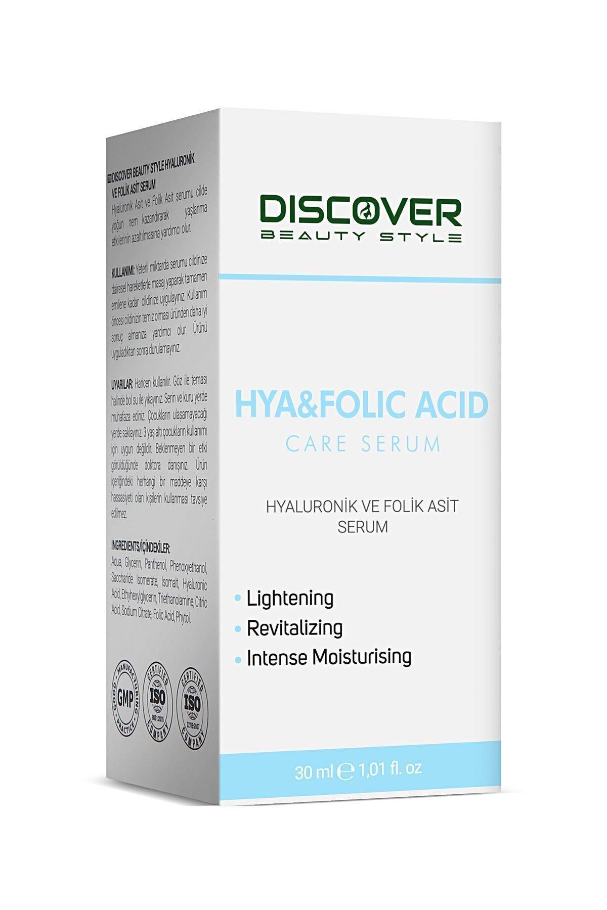 Yoğun Nemlendirme ve Dolgunlaştırıcı Etkili Yenileyici Hyaluronik ve Folik Asit Serum 30 ml