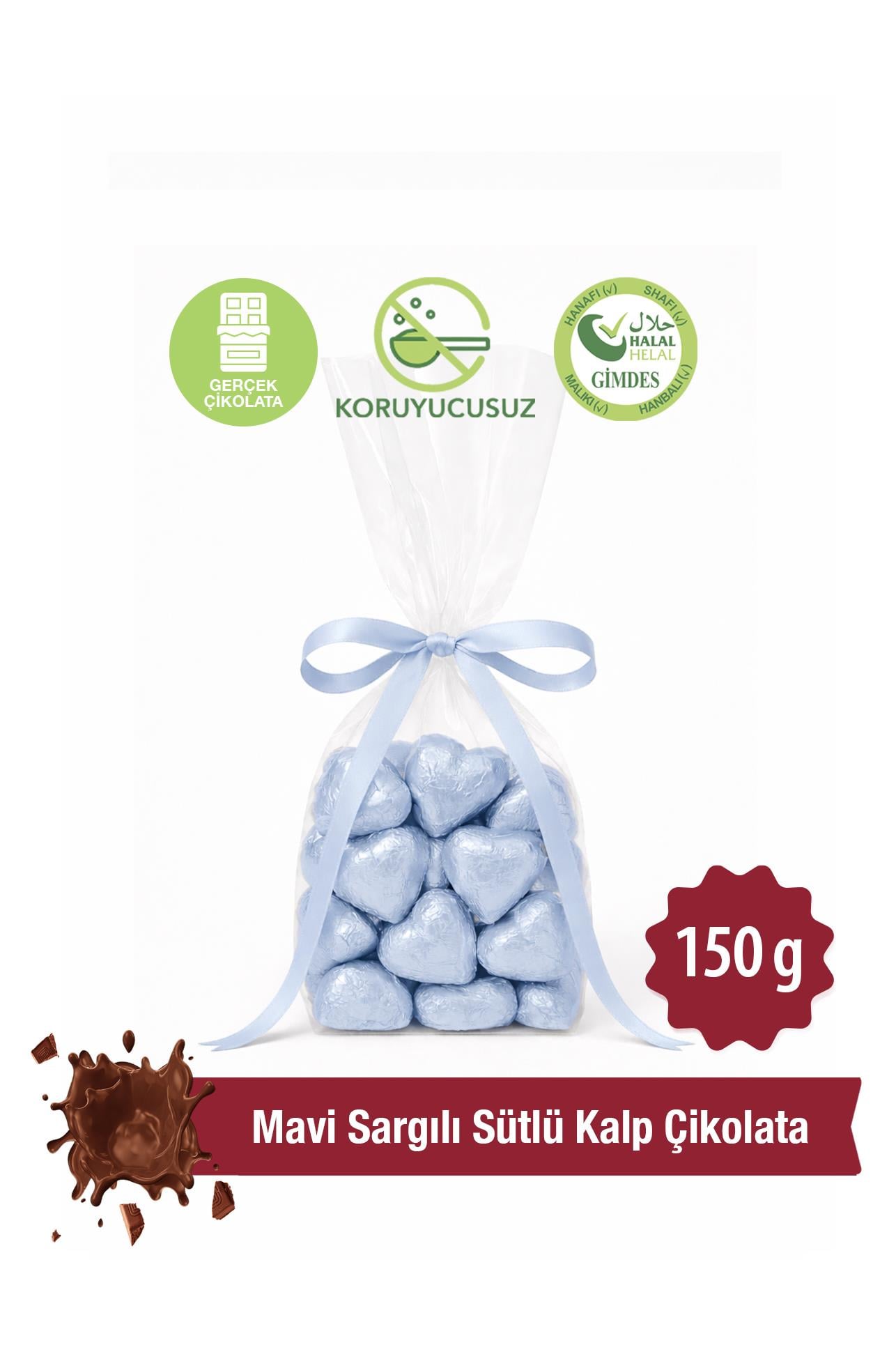 Milat Mavi Sargılı Special Sütlü Kalp ÇikolataSpesiyal ÇikolataMilat