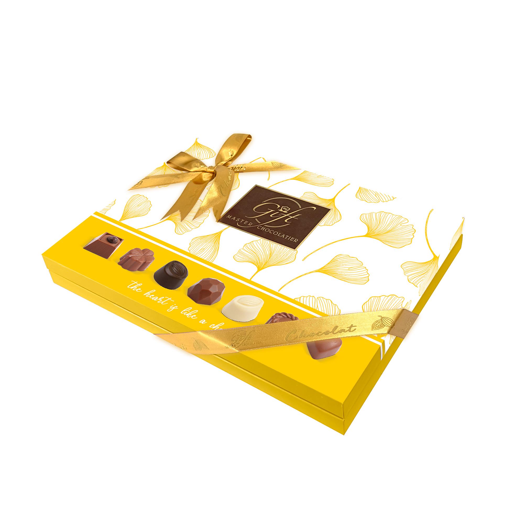 My Gift Gurme Bahar Spesiyal Çikolata Beyaz Desenli 240gr Spesiyal ÇikolataMy Gift