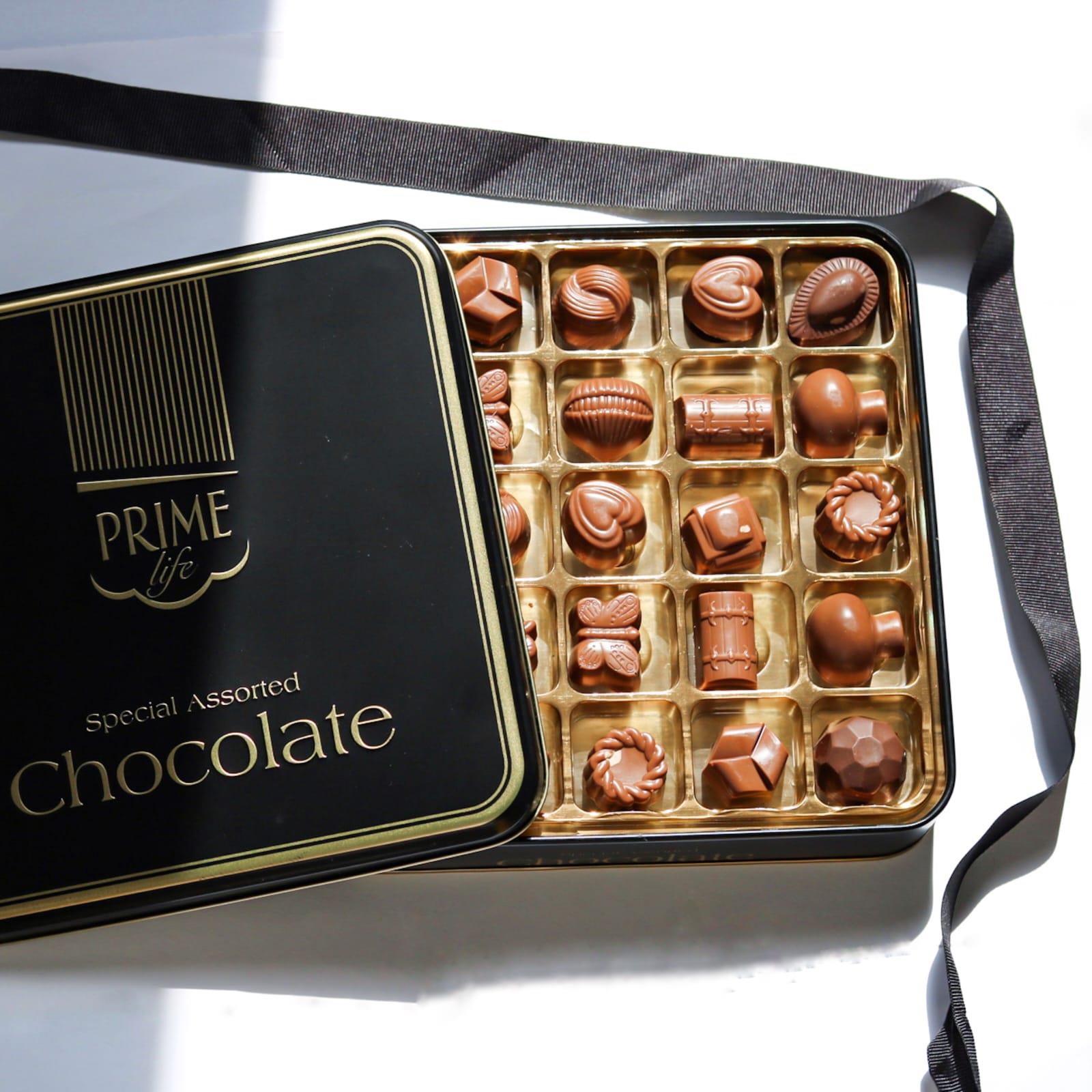 Prime Life Spesiyal Çikolata Metal Kutu 240 Gr.Spesiyal ÇikolataPrime