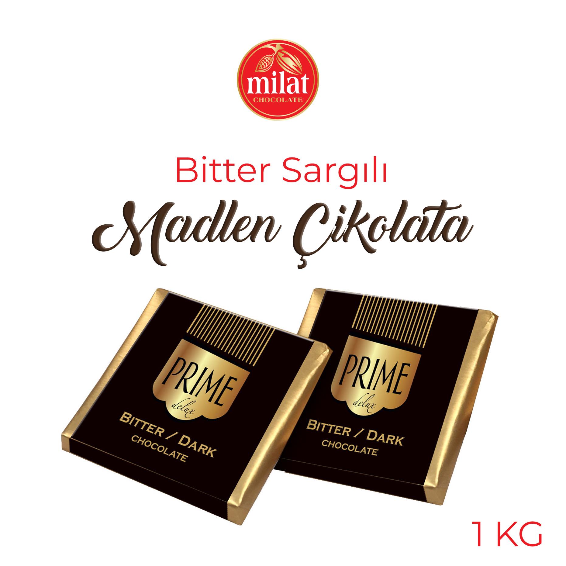 Prime Sargılı Bitter Madlen Çikolata 1kgMadlen ÇikolataPrime
