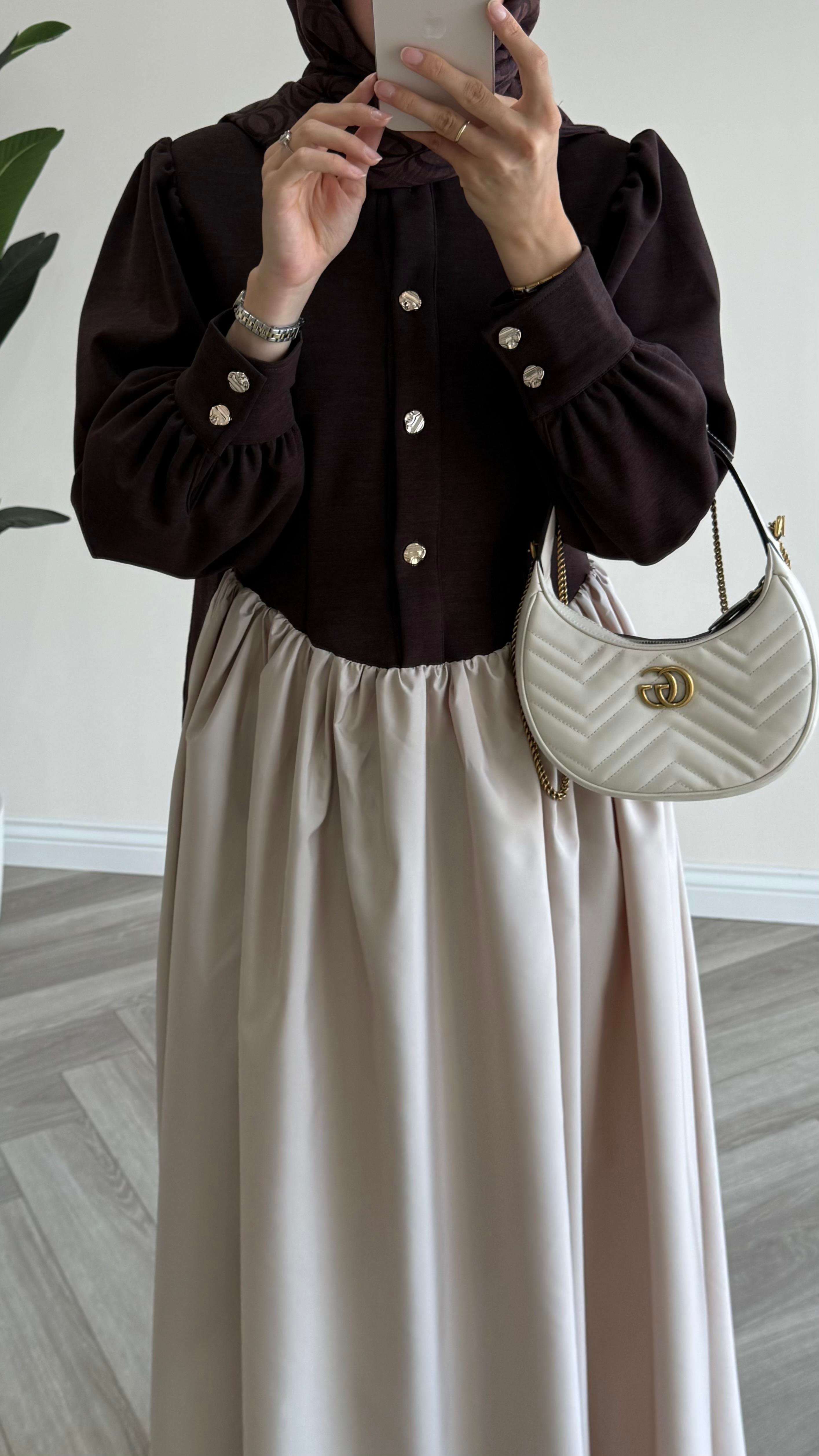 Jade Elbise Kahverengi