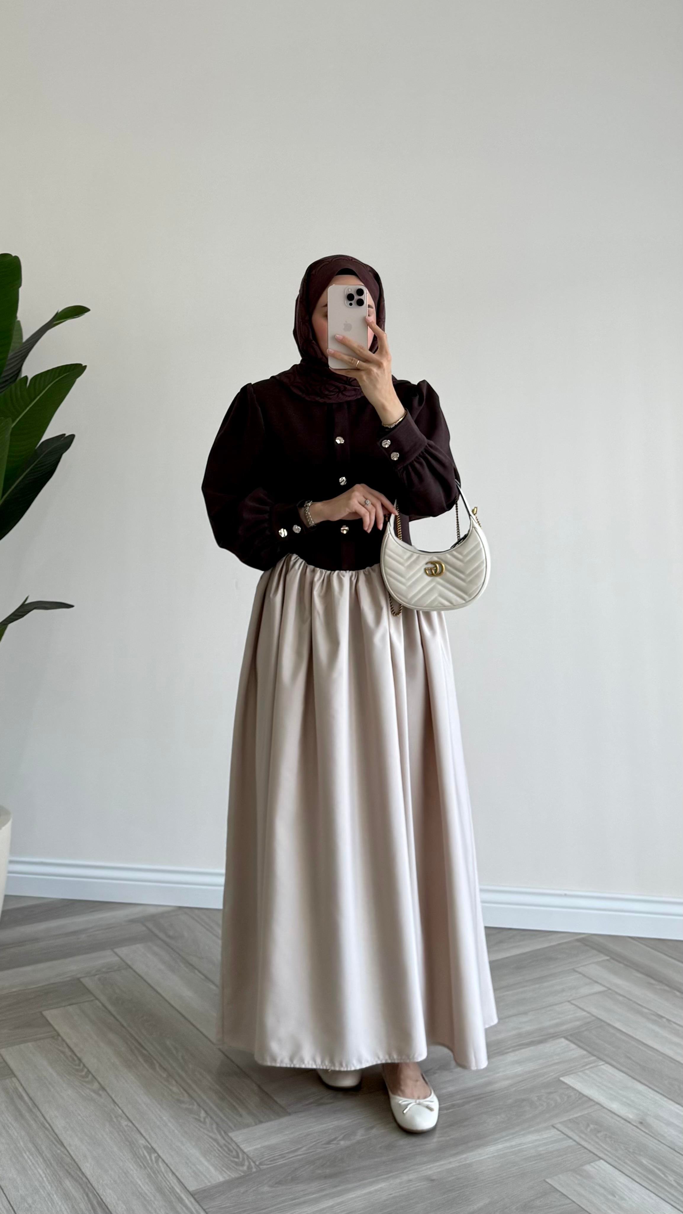 Jade Elbise Kahverengi