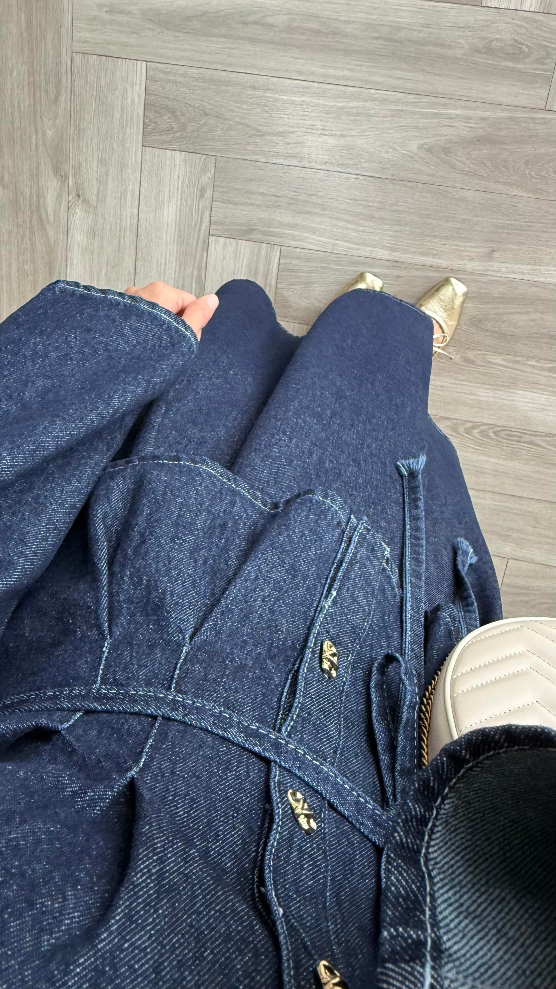 Özel Tasarım Denim Takım 