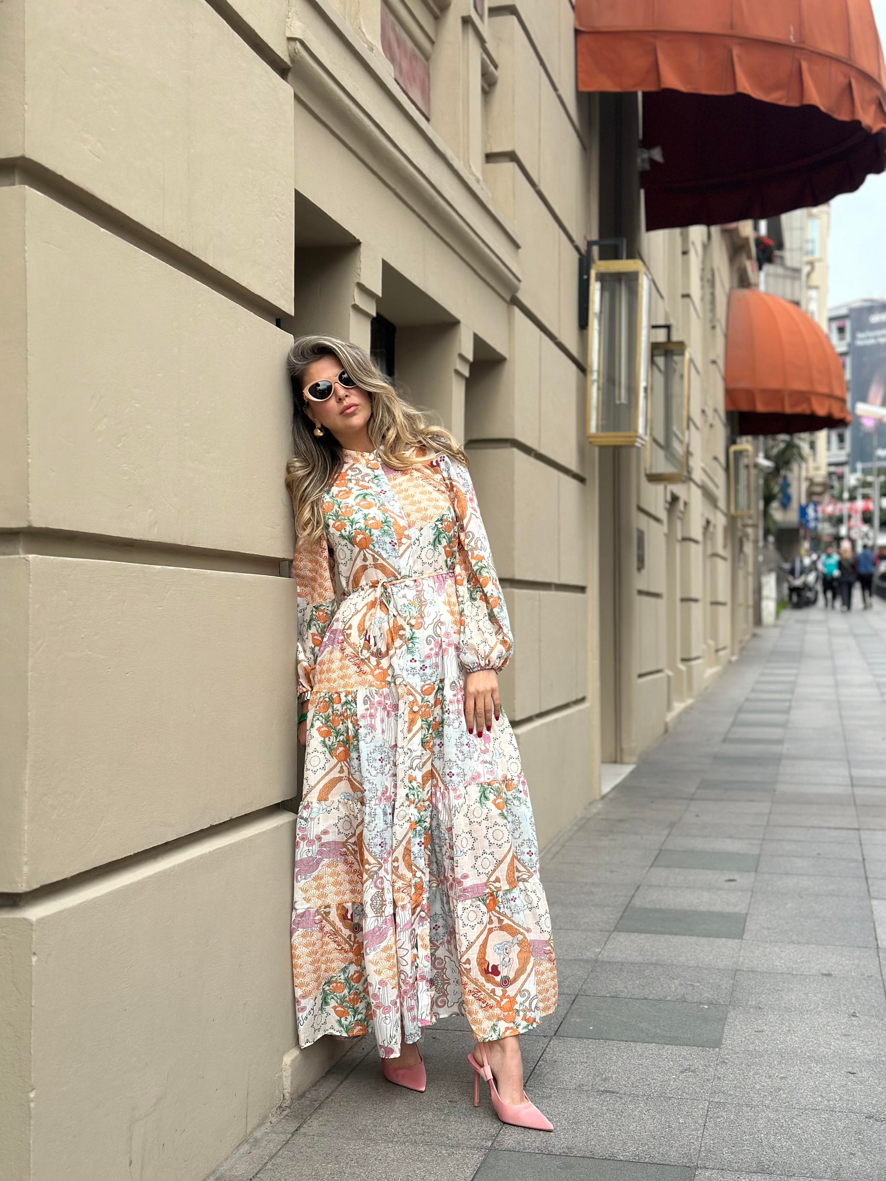 Lina Gömlek Elbise