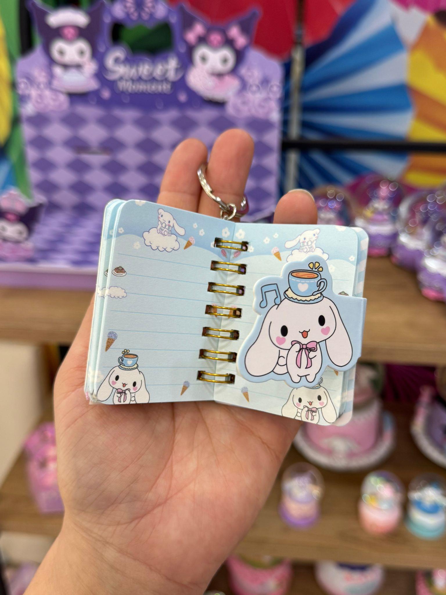 Cinnamoroll Anahtarlıklı Mini Defter