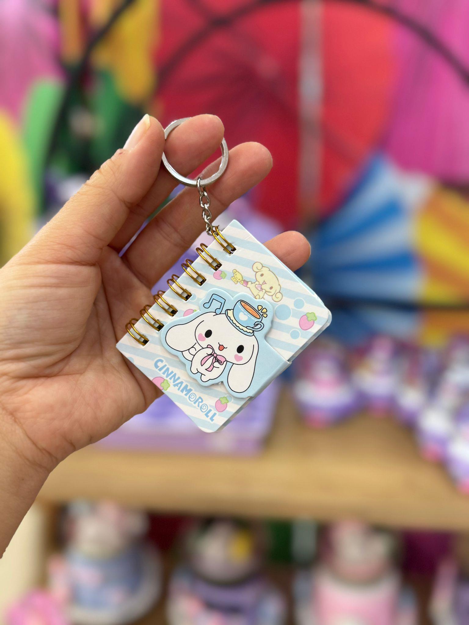 Cinnamoroll Anahtarlıklı Mini Defter