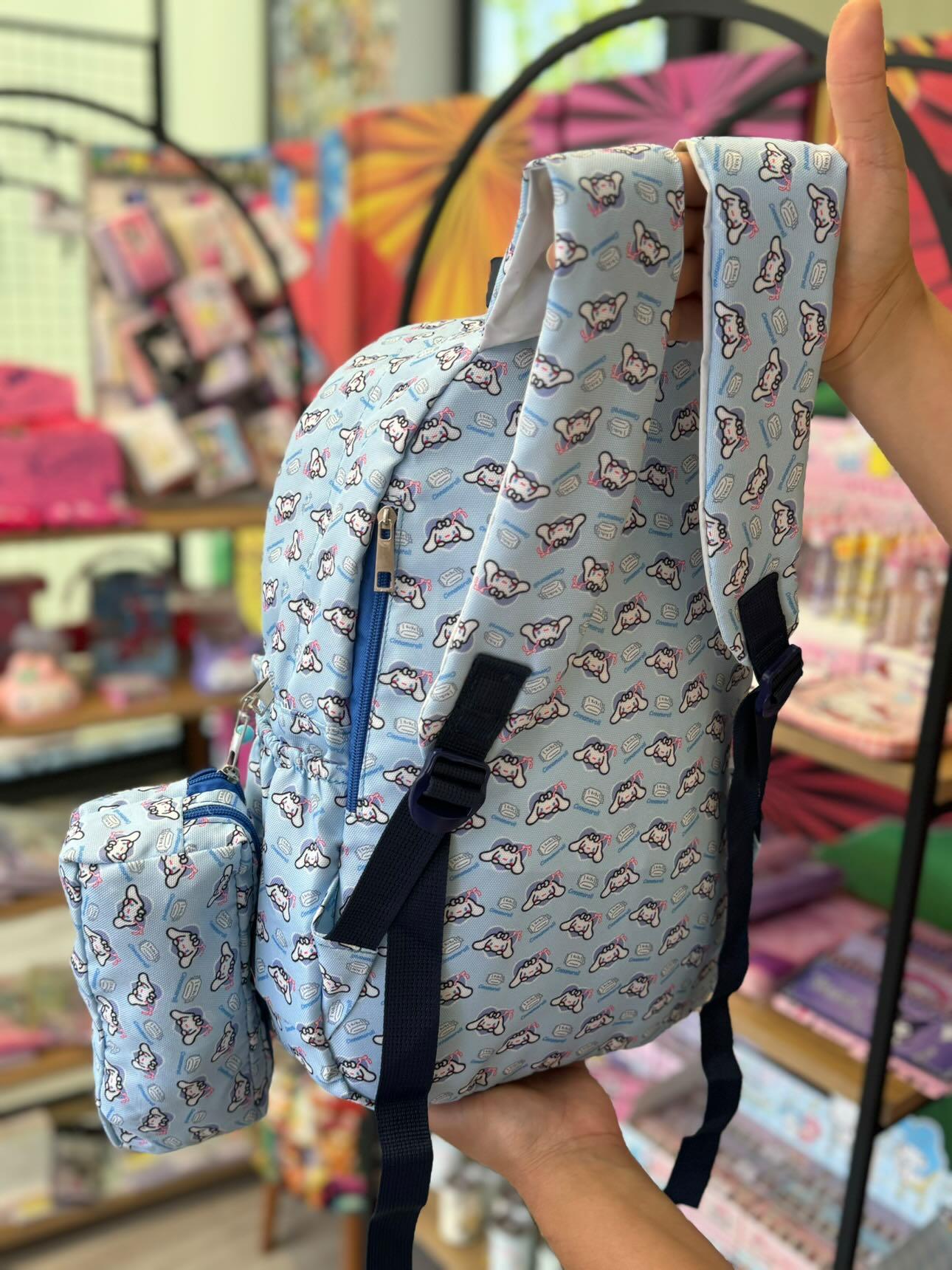 Cinnamoroll Baskılı Suya Dayanıklı Sırt Çantası Okul Çantası