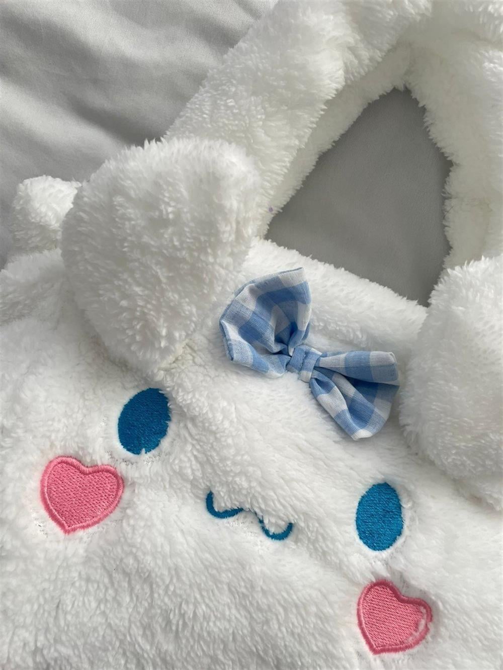 Cinnamoroll Beyaz Peluş çanta
