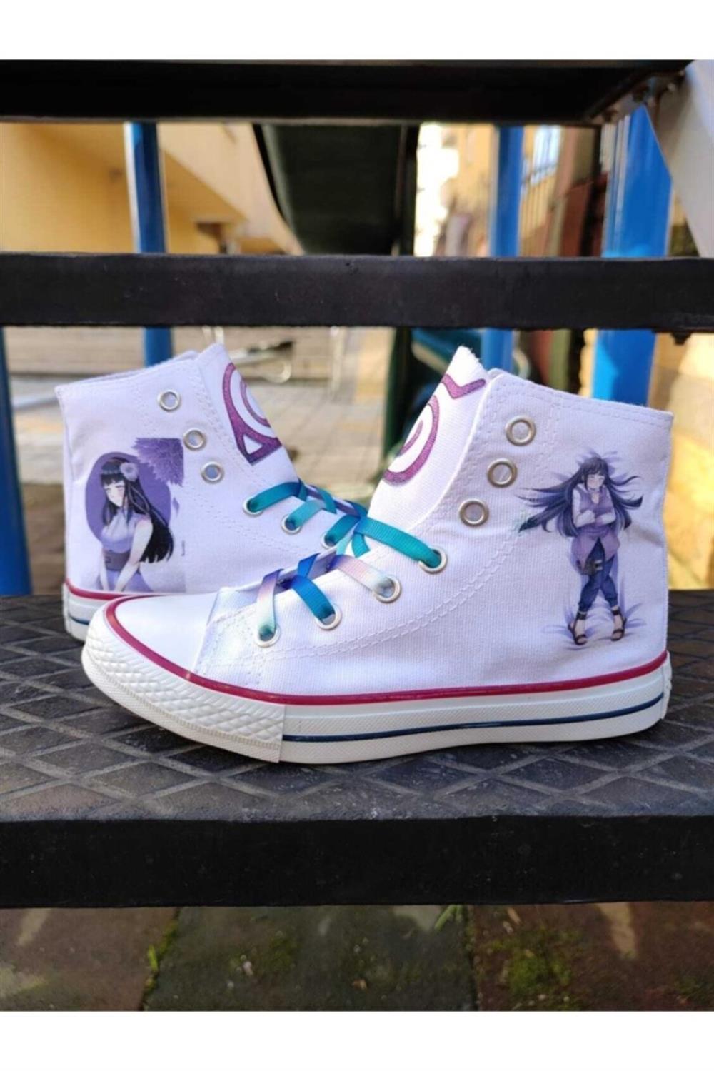 Hinata Anime Karakterli Baskılı Günlük Spor Ayakkabı Sneaker