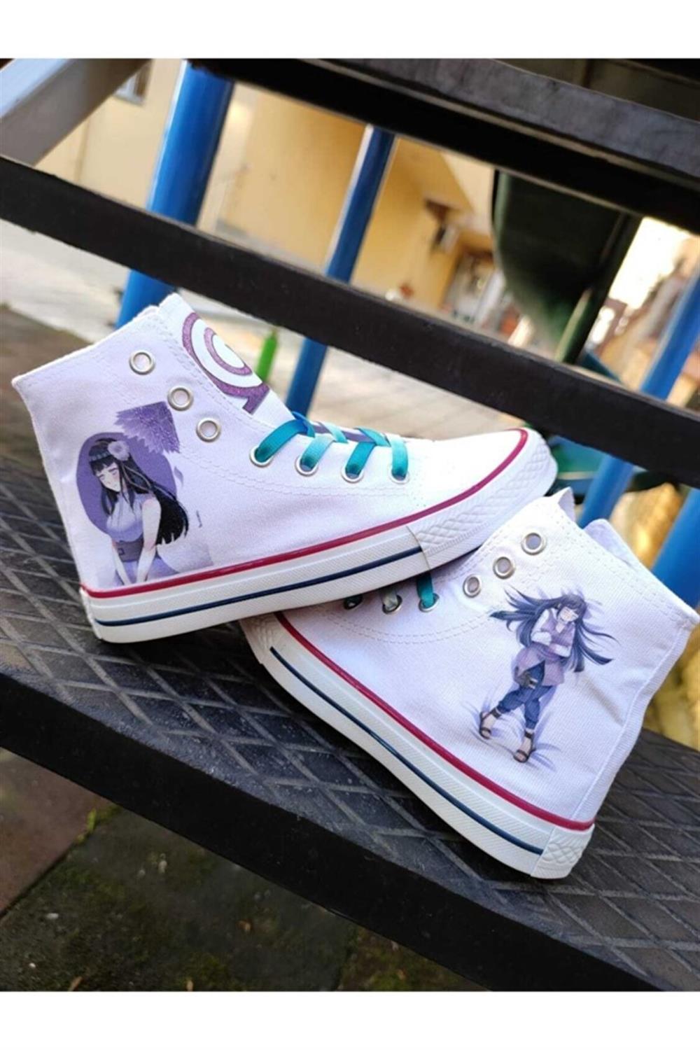 Hinata Anime Karakterli Baskılı Günlük Spor Ayakkabı Sneaker