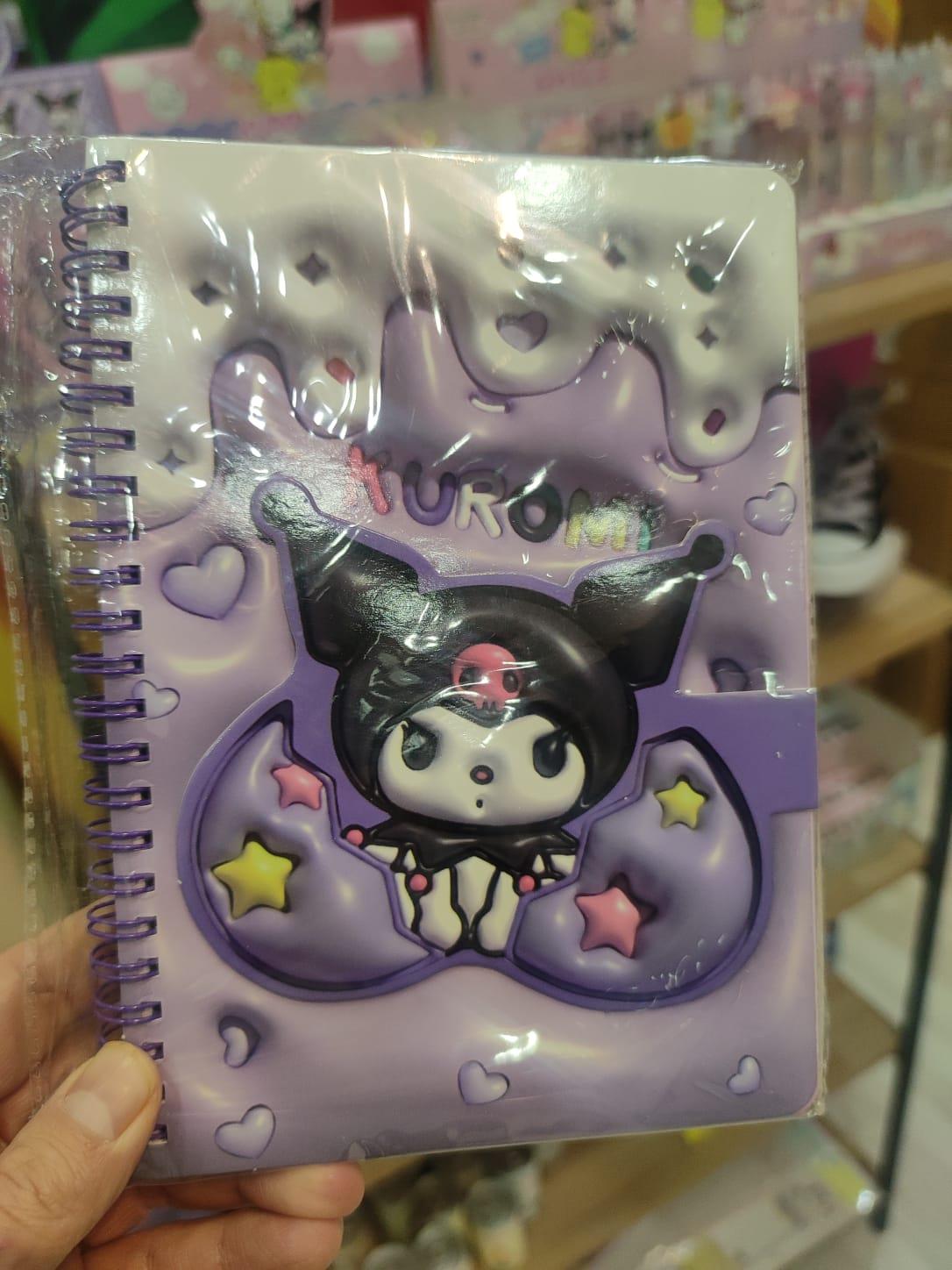 Kuromi Çİzgili Defter 