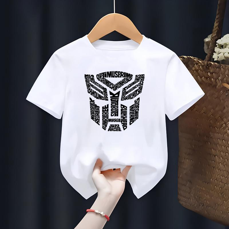 Transformers Bumblebee Baskılı (Siyah Maske) Beyaz Tshirt Tişört  