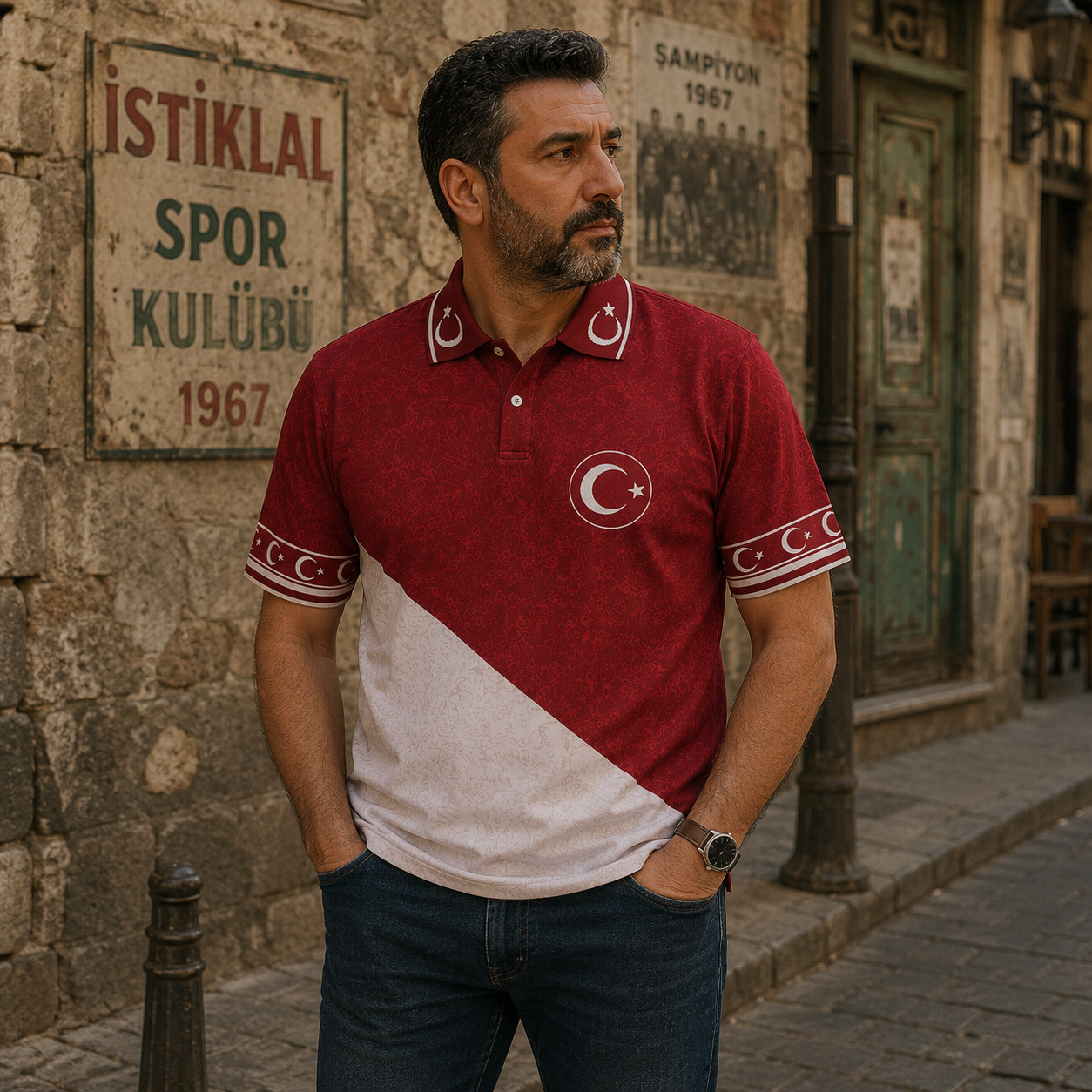 Türkiye Özel Tasarım Polo Yaka Özel Tasarım Tişört Tshirt