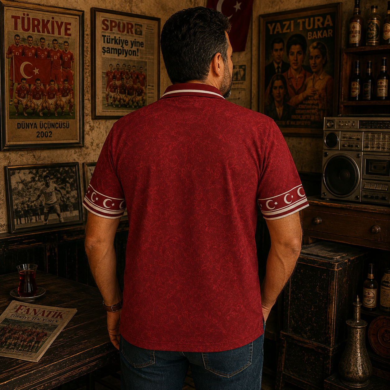 Türkiye Özel Tasarım Polo Yaka Özel Tasarım Tişört Tshirt