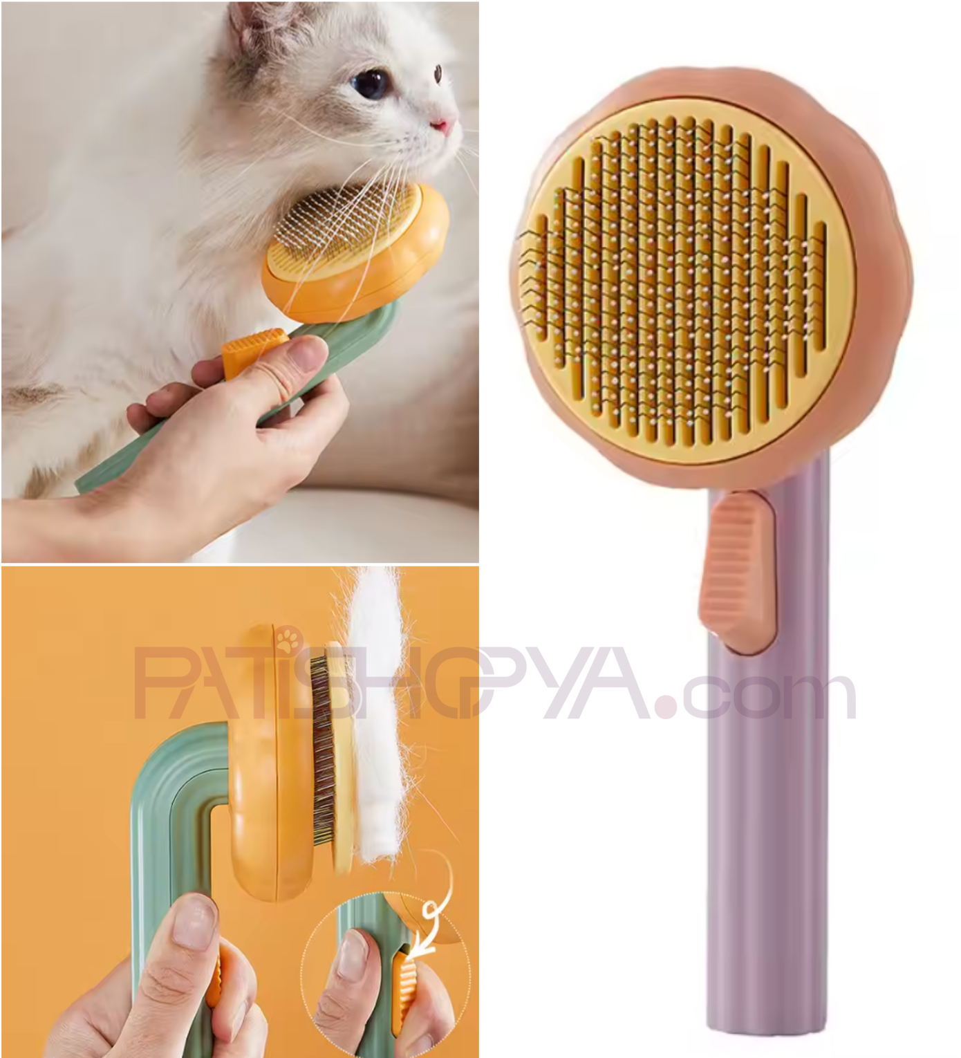 PATİSHOPYABALKABAĞI TASARIMLI BASMALI FIRÇA KUTULU