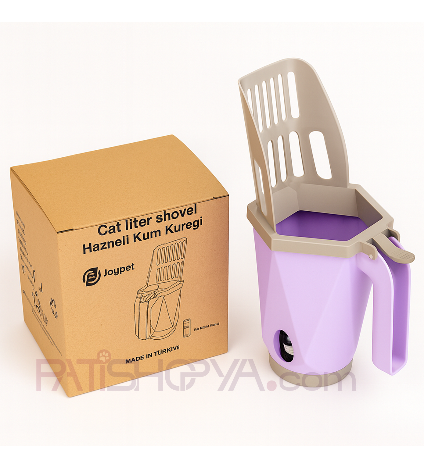 PATİSHOPYAÇINAR Hazneli Kum Küreği (KUTULU)