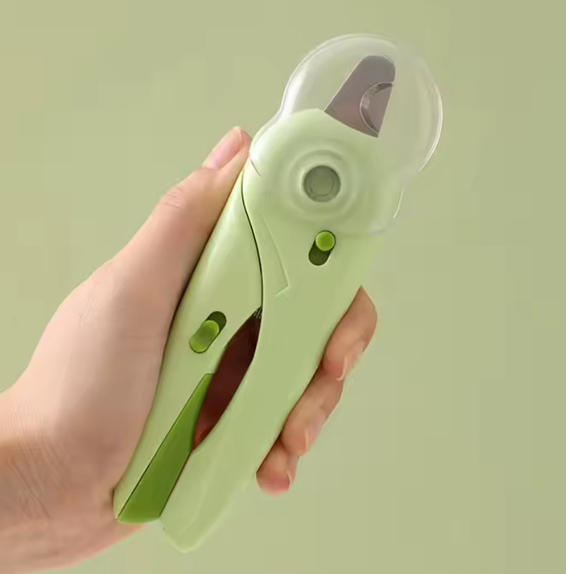 PATİSHOPYAIşıklı - Törpülü - Lüx Tırnak Makası - Sıçrama Önleyici (KUTULU)