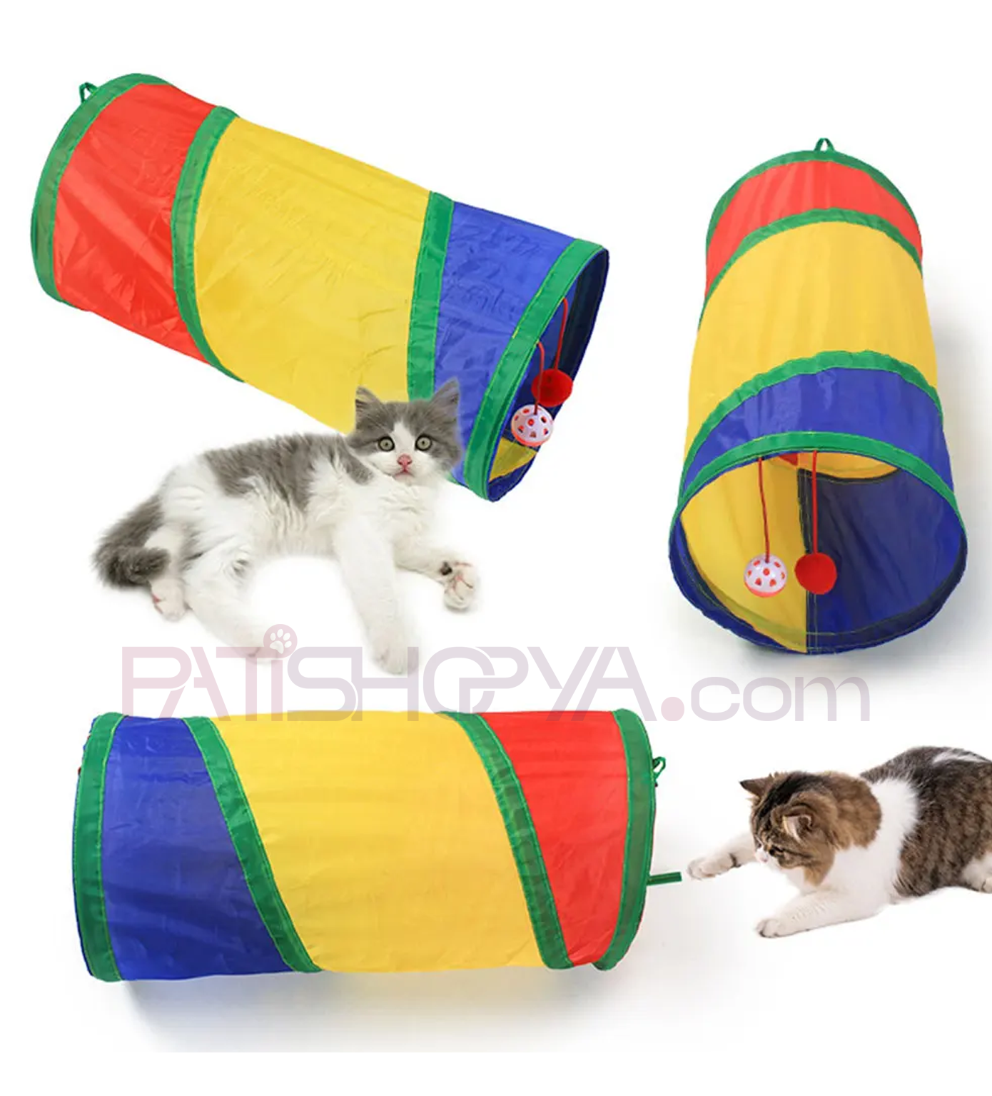 PATİSHOPYAKISA KEDİ OYUN TÜNELİ