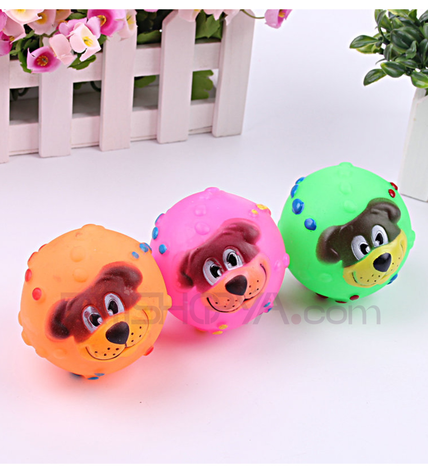 PATİSHOPYAKöpek Tasarımlı Oyun Topu