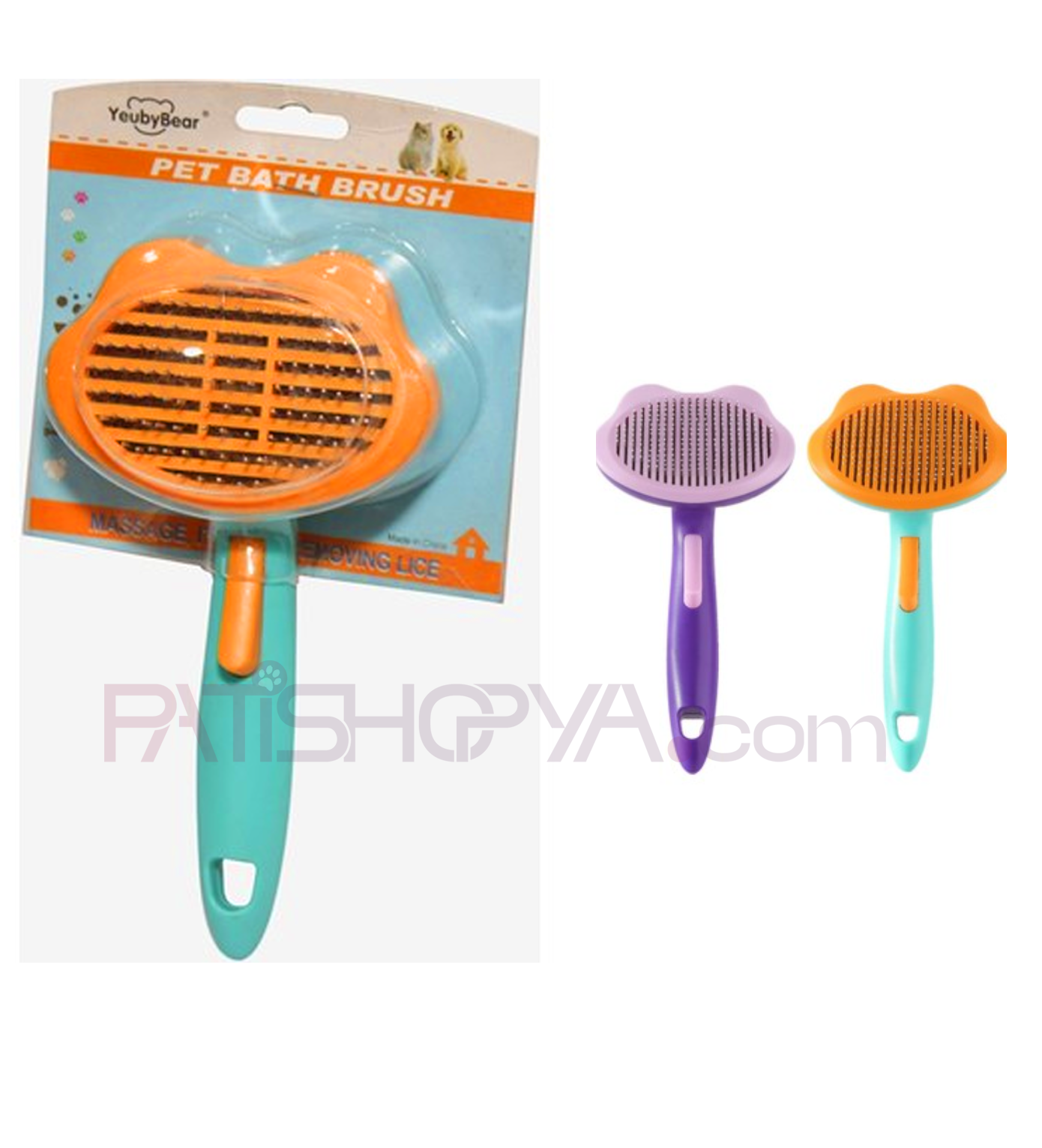 PATİSHOPYAKulaklı Basmalı Tarak (KUTULU)