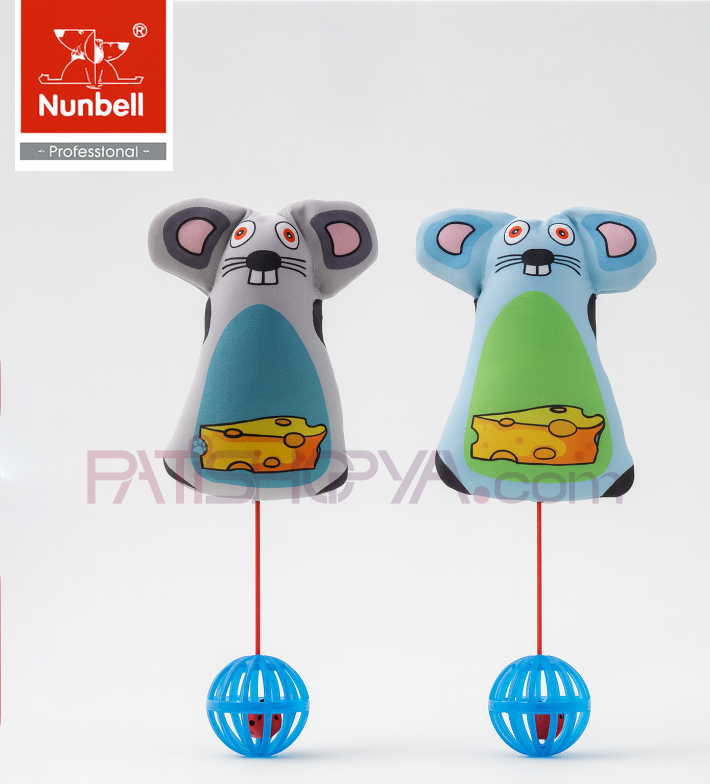 NUNBELLNUNBELL Toplu Fare Kedi Oyuncağı 23x8 cm
