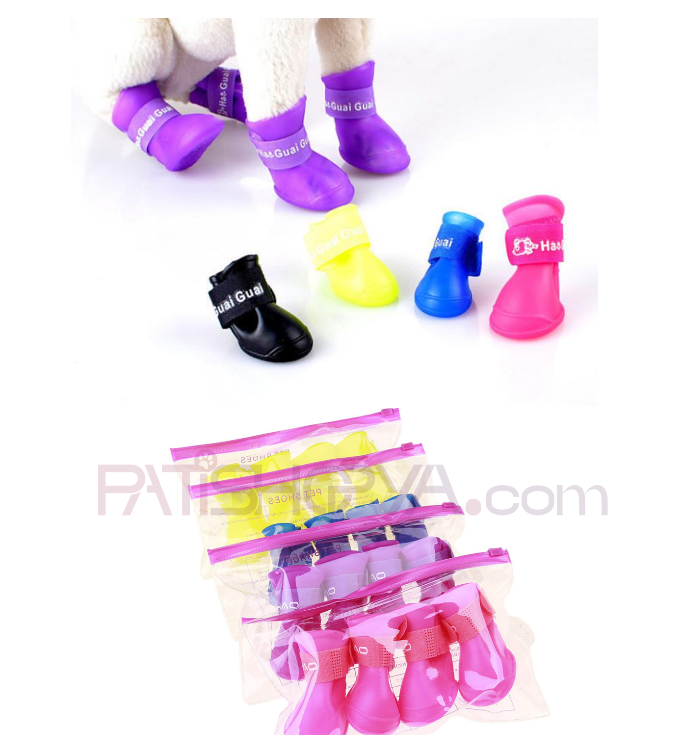 PATİSHOPYASilikon Kedi Köpek Ayakkabısı