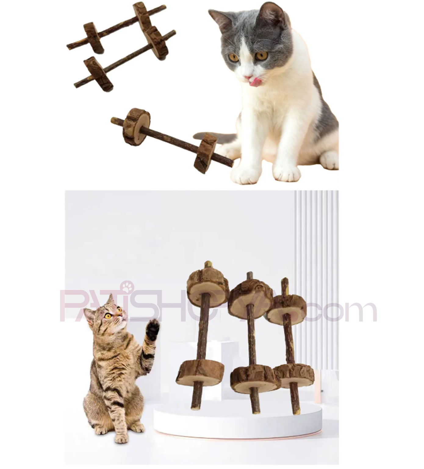 PATİSHOPYASilindir Model Kedi Matatabi Oyuncak