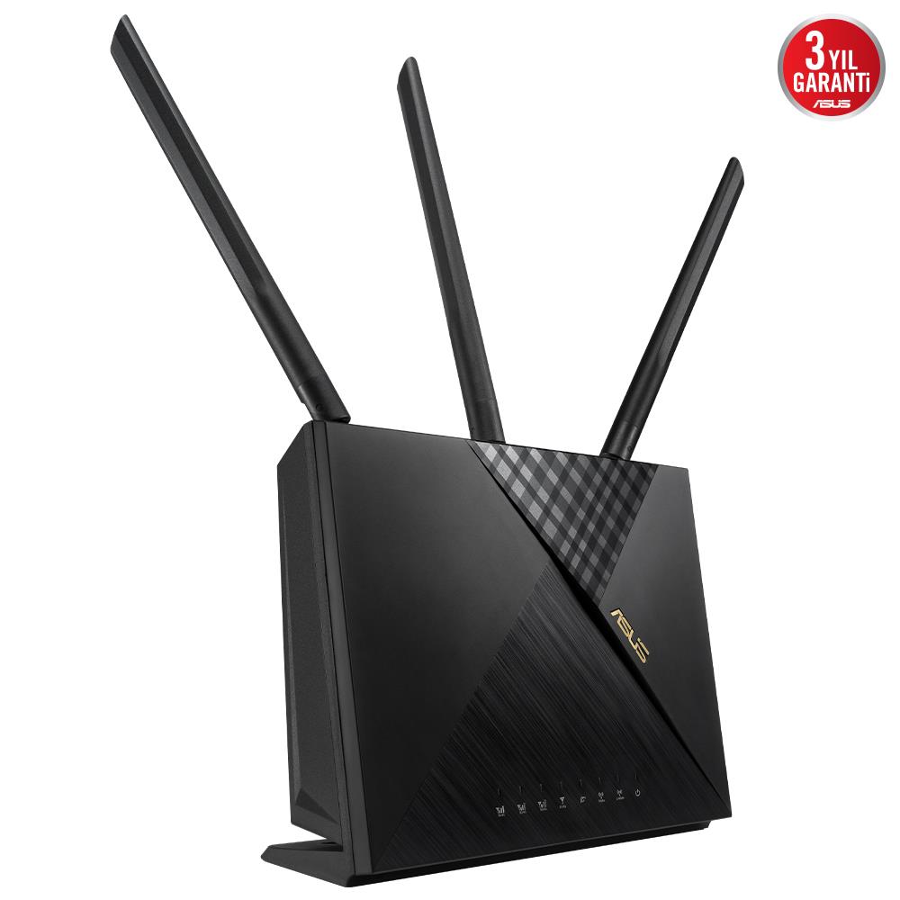 ASUS 4G-AX56 WIFI6-AİPROTECTİON-BULUT-4G SİM KART DESTEKLİ MODEM ROUTER