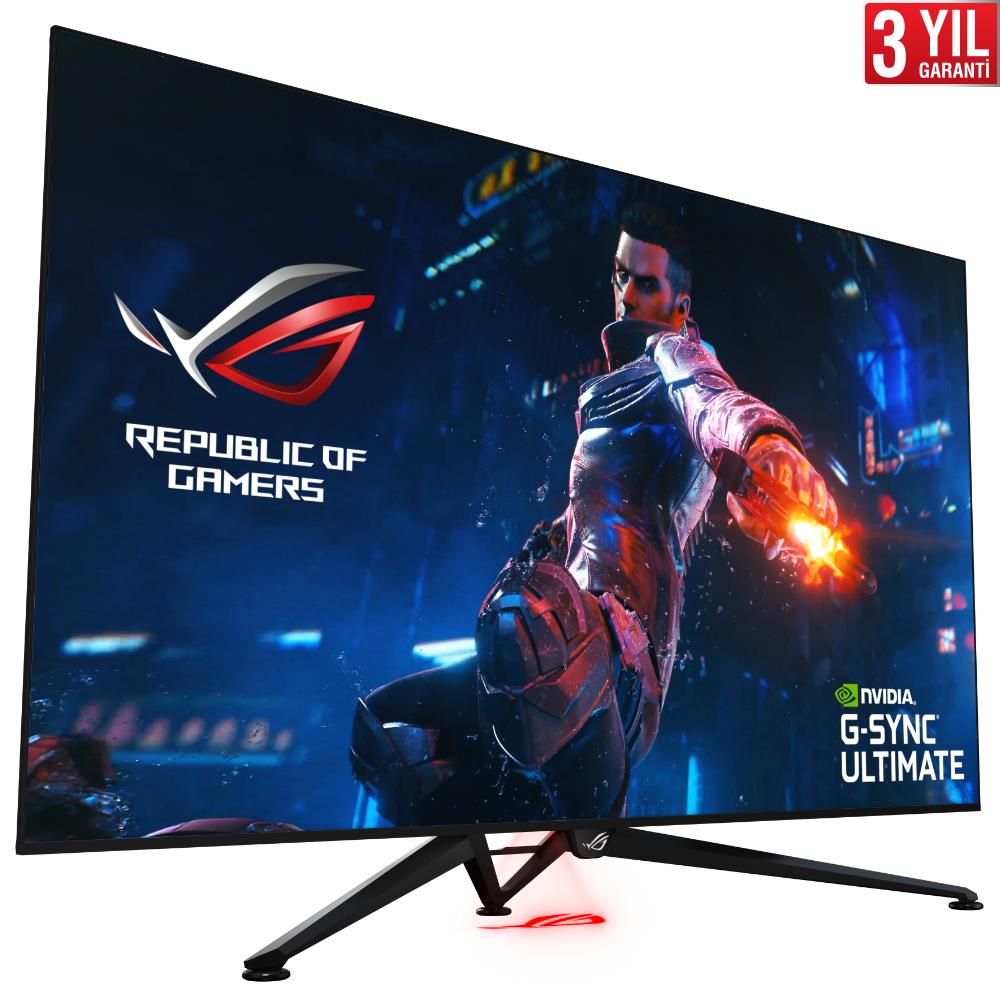 ASUS ROG SWIFT PG65UQ 65 HDR GAMING G-SYNC ULTIMATE NVIDIA SHEILD 3840x2160 144hz DP HDMI MM VESA 3YIL ELMB SYNC
