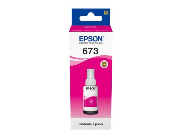 EpsonT6733 Kırmızı (Magenta) Mürekkep Şişesi