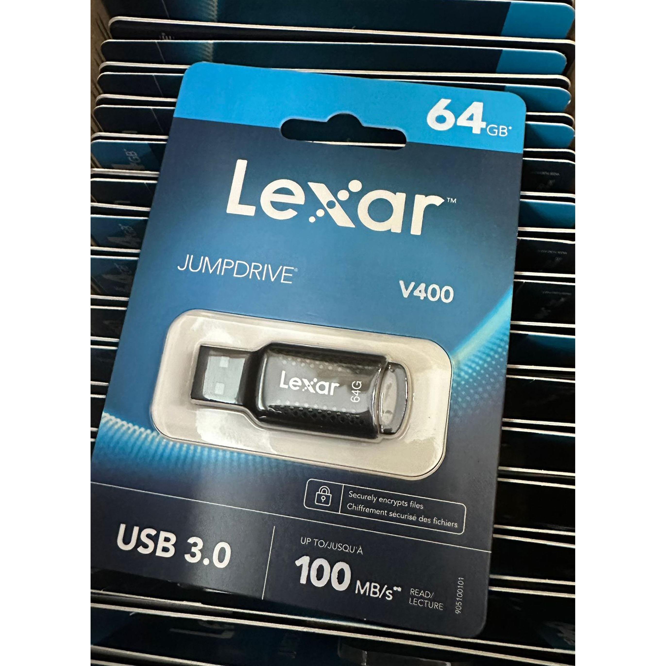 Lexar50 adet 64GB Lexar JumpDrive V400 3.0 USB
