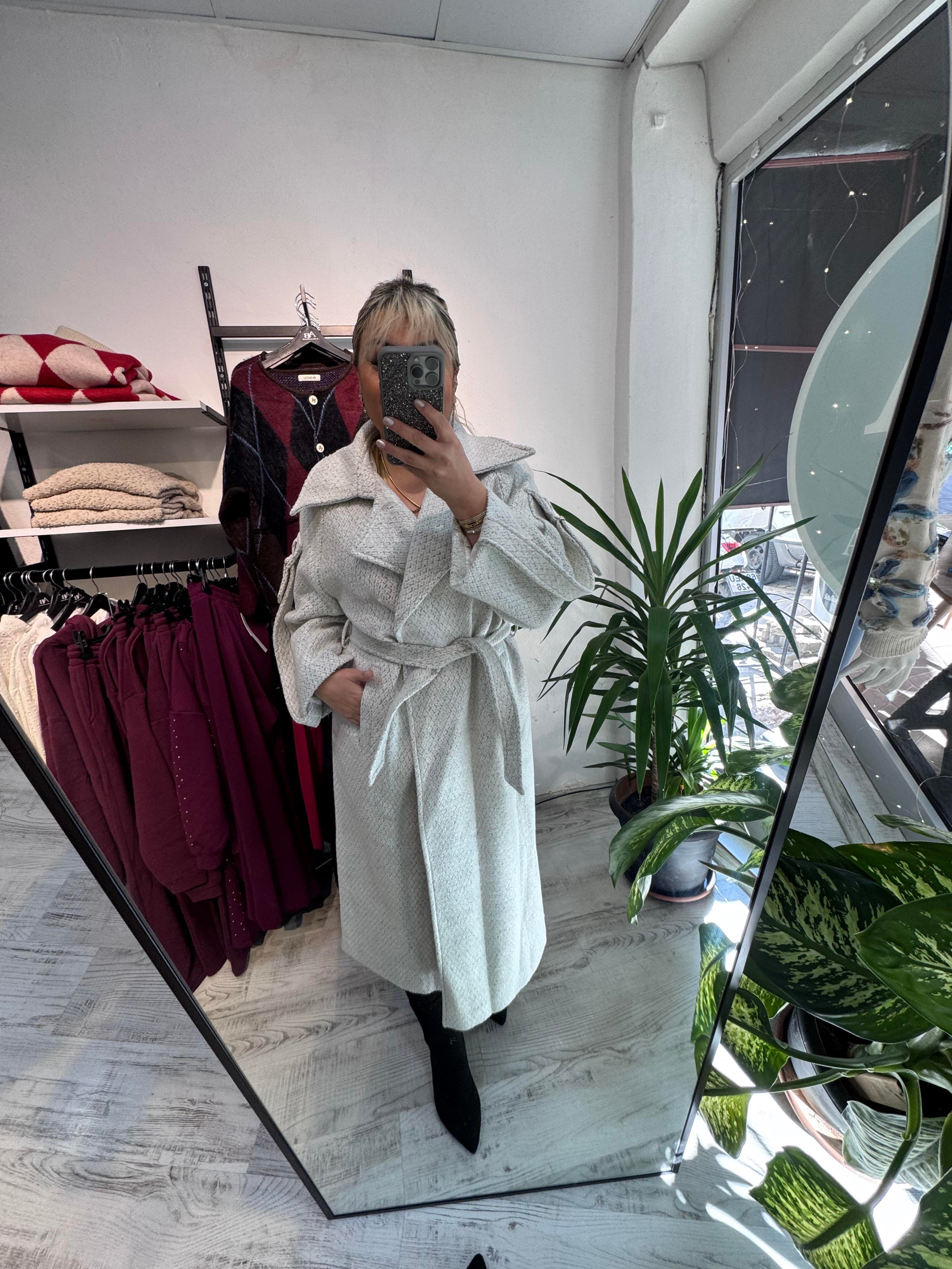 Buklet Tasarım Model Açık Gri Kaban